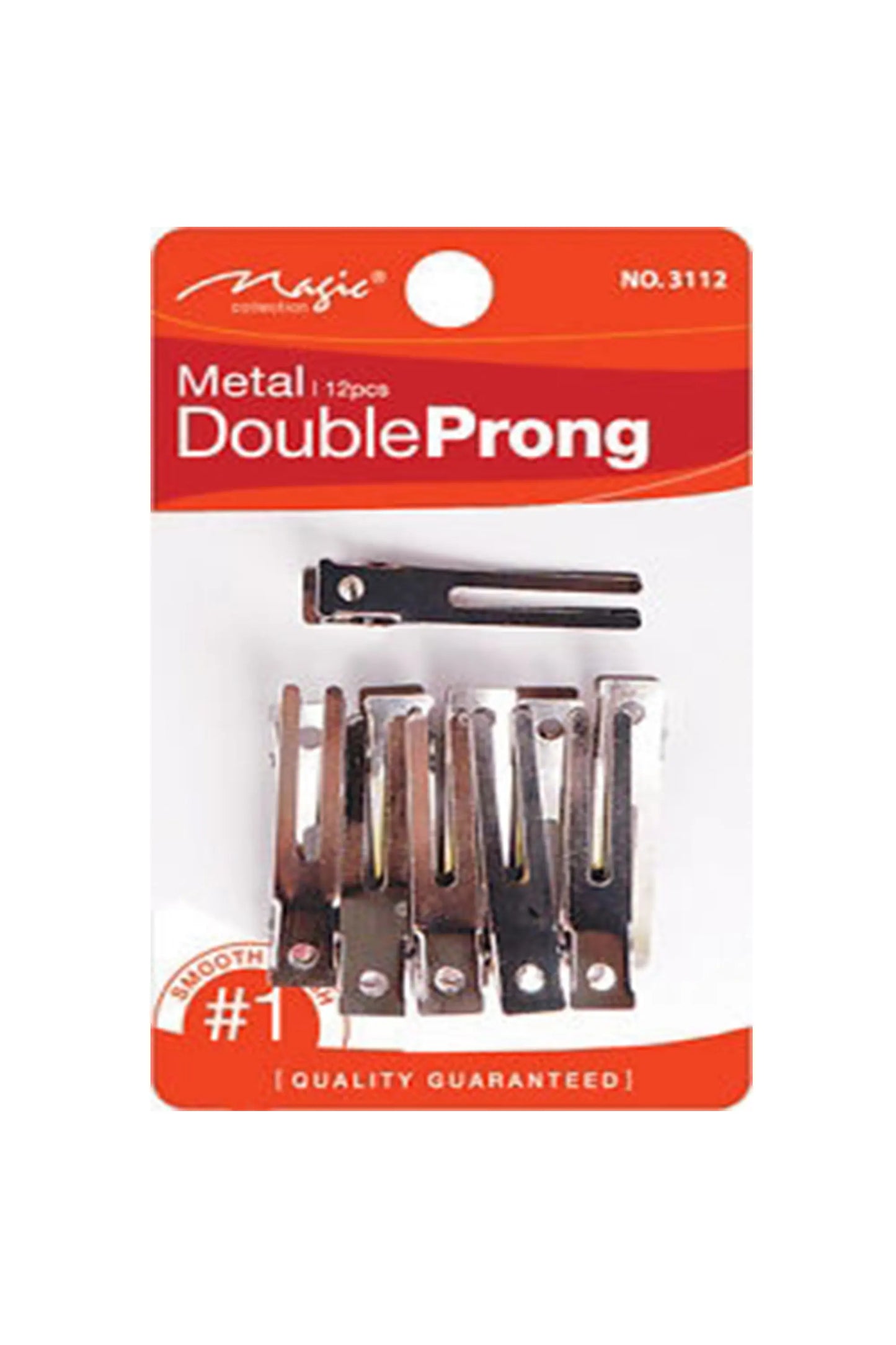 Magic Collection 12 Pcs Double Prong
