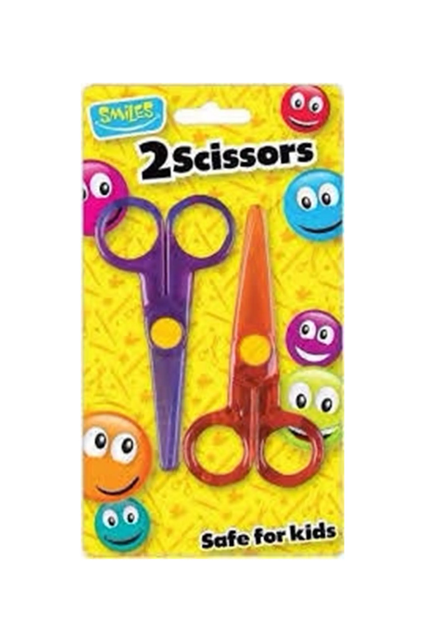 2 Childrens Safety Scissors By Smiles