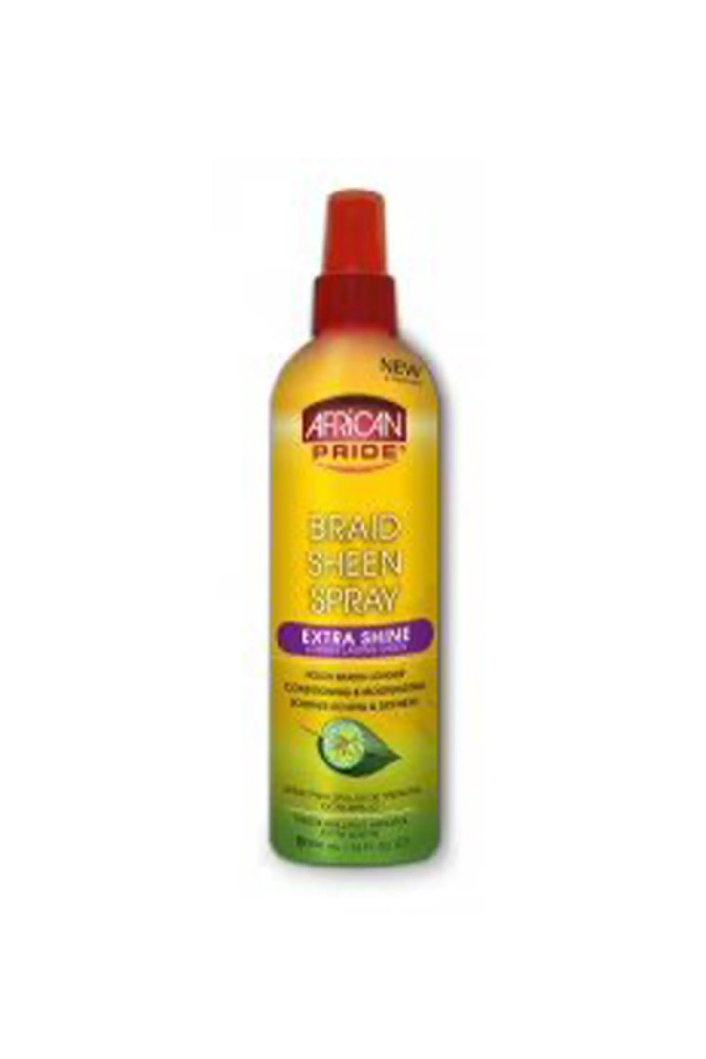 AFRICAN PRIDE BRAID SHEEN SPRAY - EXTRA SHINE 12oz