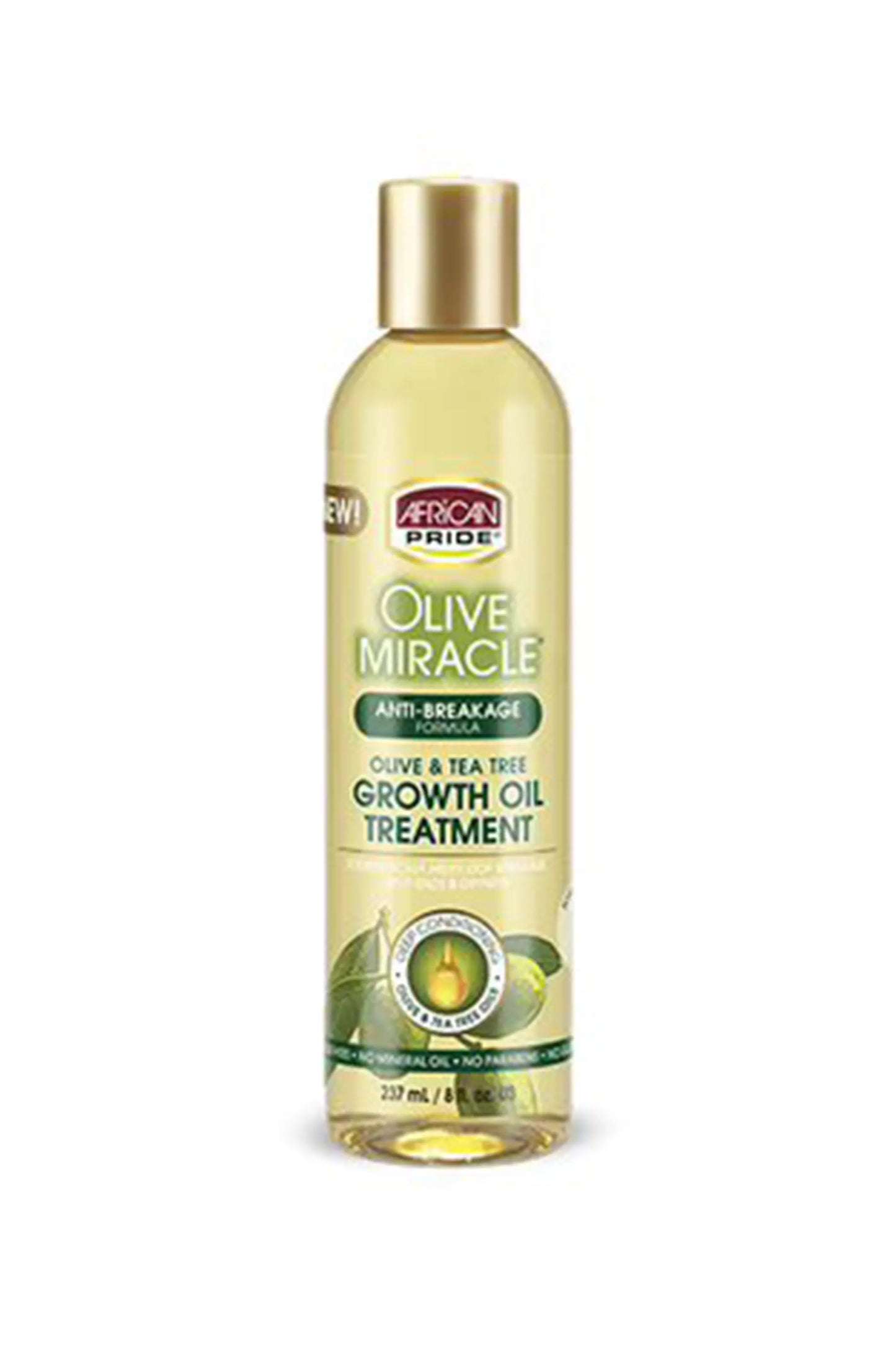 AFRICAN PRIDE OLIVE MIRACLE GROWTH OIL 8oz