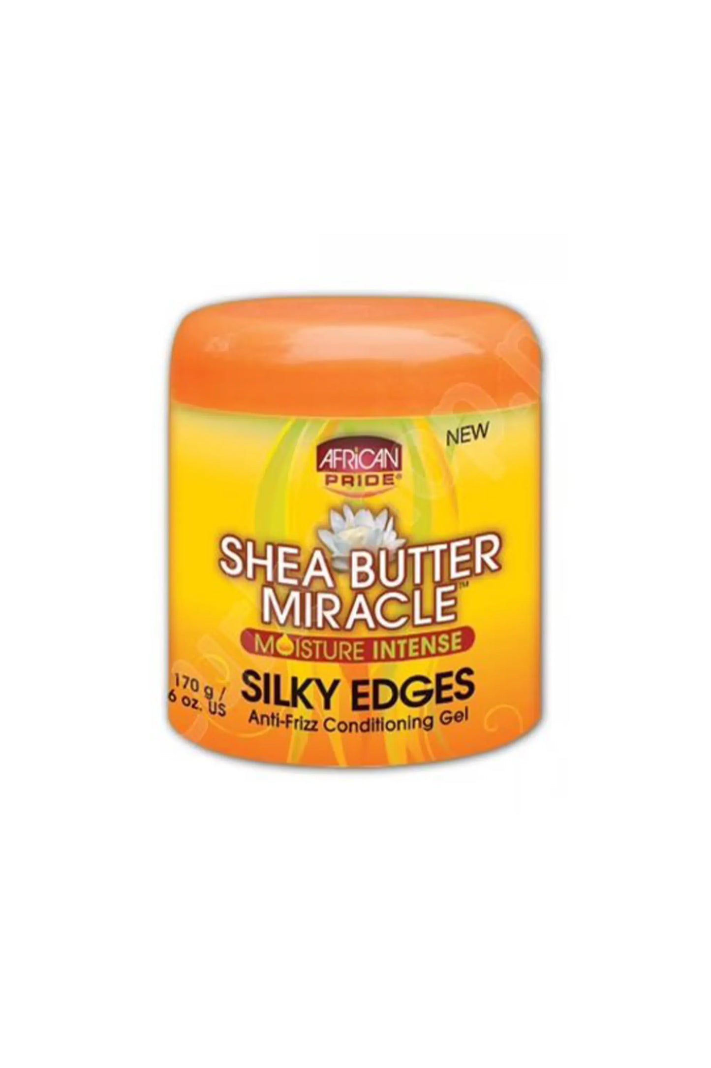 AFRICAN PRIDE SHEA BUTTER SILKY EDGES 6oz