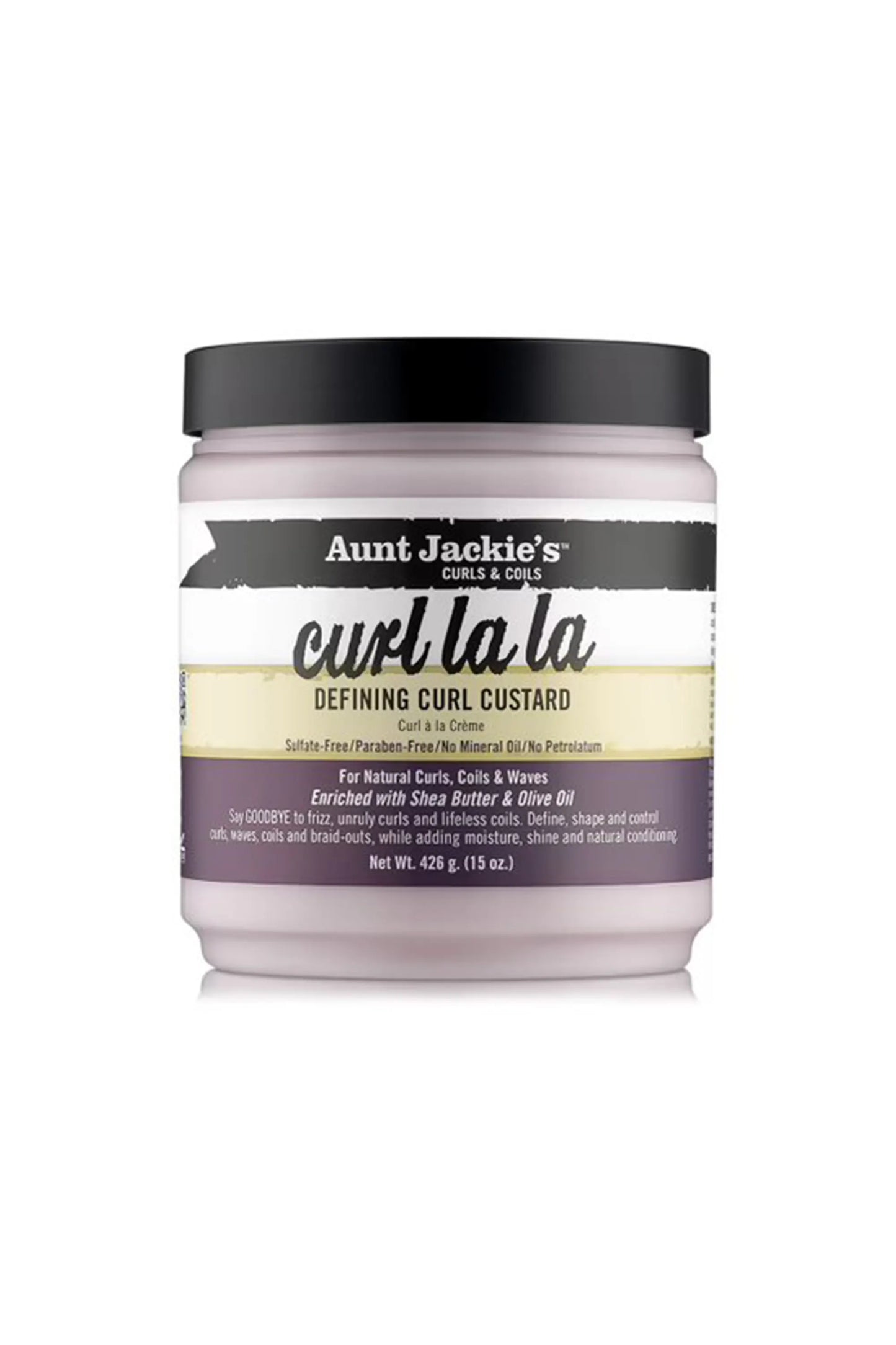 AUNT JACKIE'S CURLS & COILS CURL LA LA DEFINING CURL CUSTARD 15 OZ