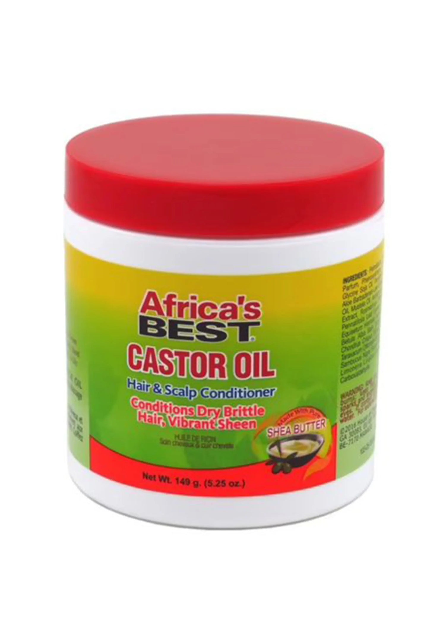 Africa's Best Castor Oil Hair & Scalp Conditioner 149 Gr