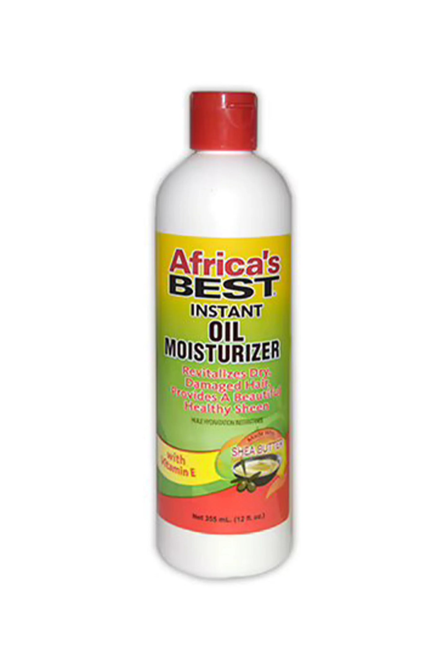 Africa's Best Instant Oil Moisturizer With Shea Butter 355 Ml
