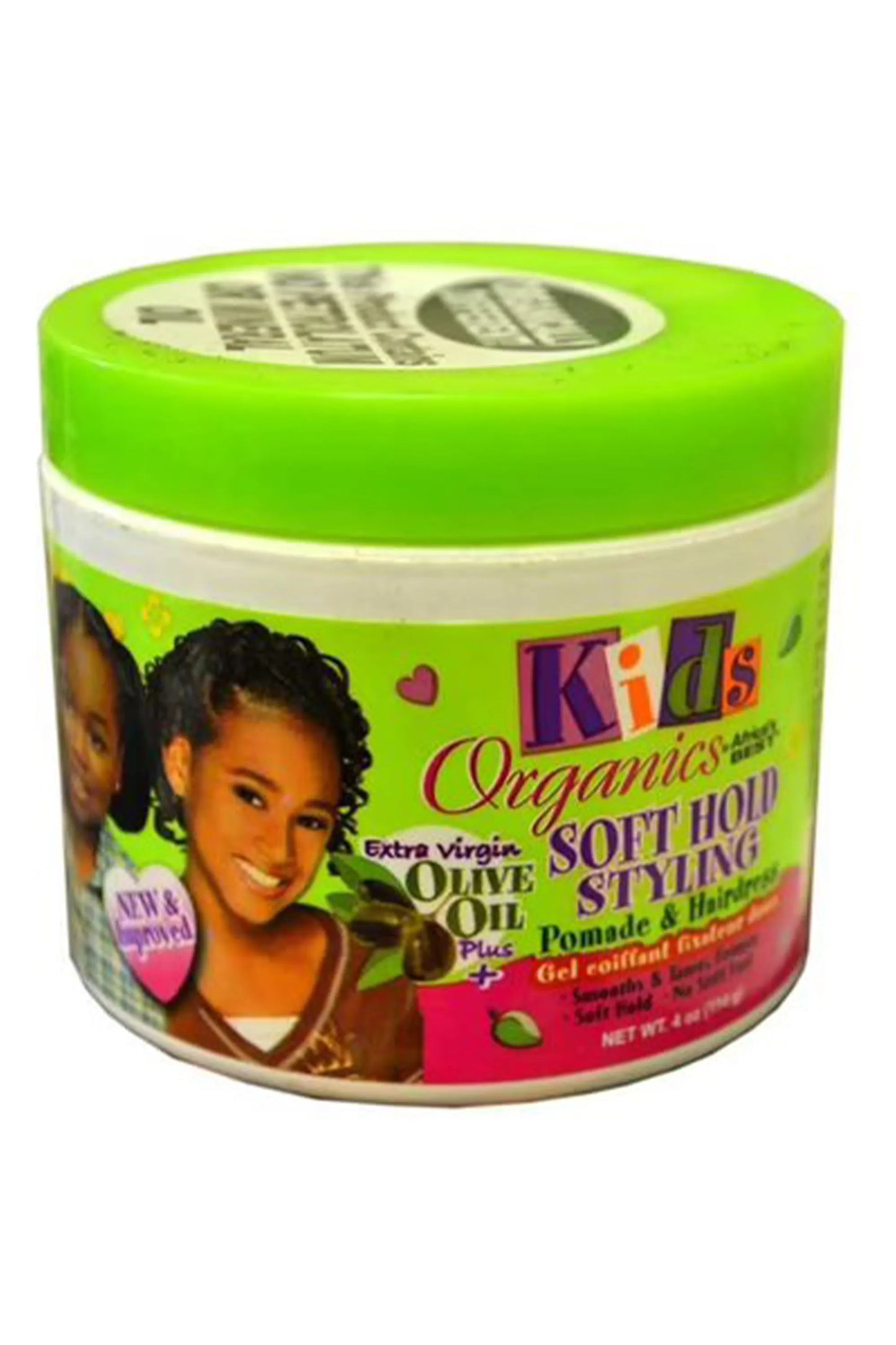 Africa's Best Kids Originals Soft Hold Styling Pomade & Hairdress 4oz
