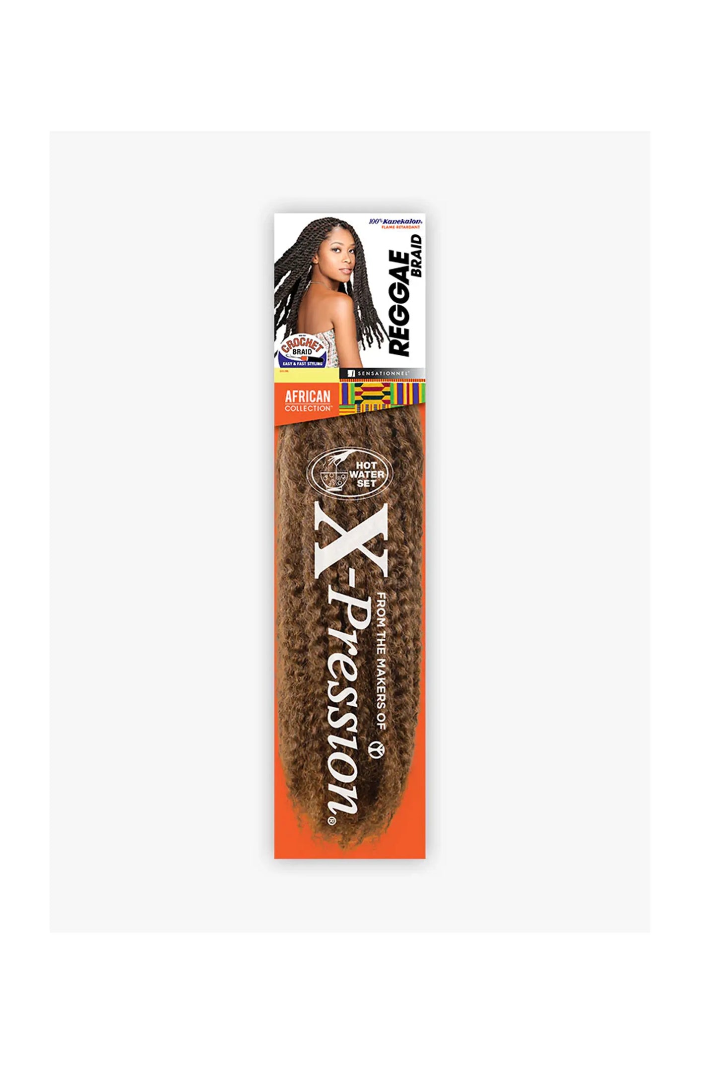 African Collection Reggae Braid 34"