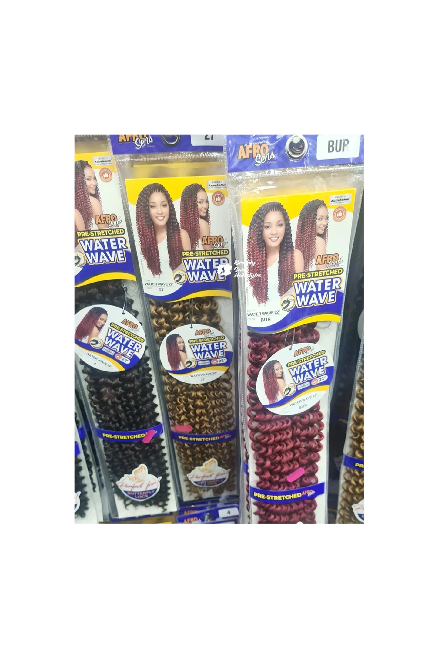Afro Sens Crochet Braid Water Wave - 22"