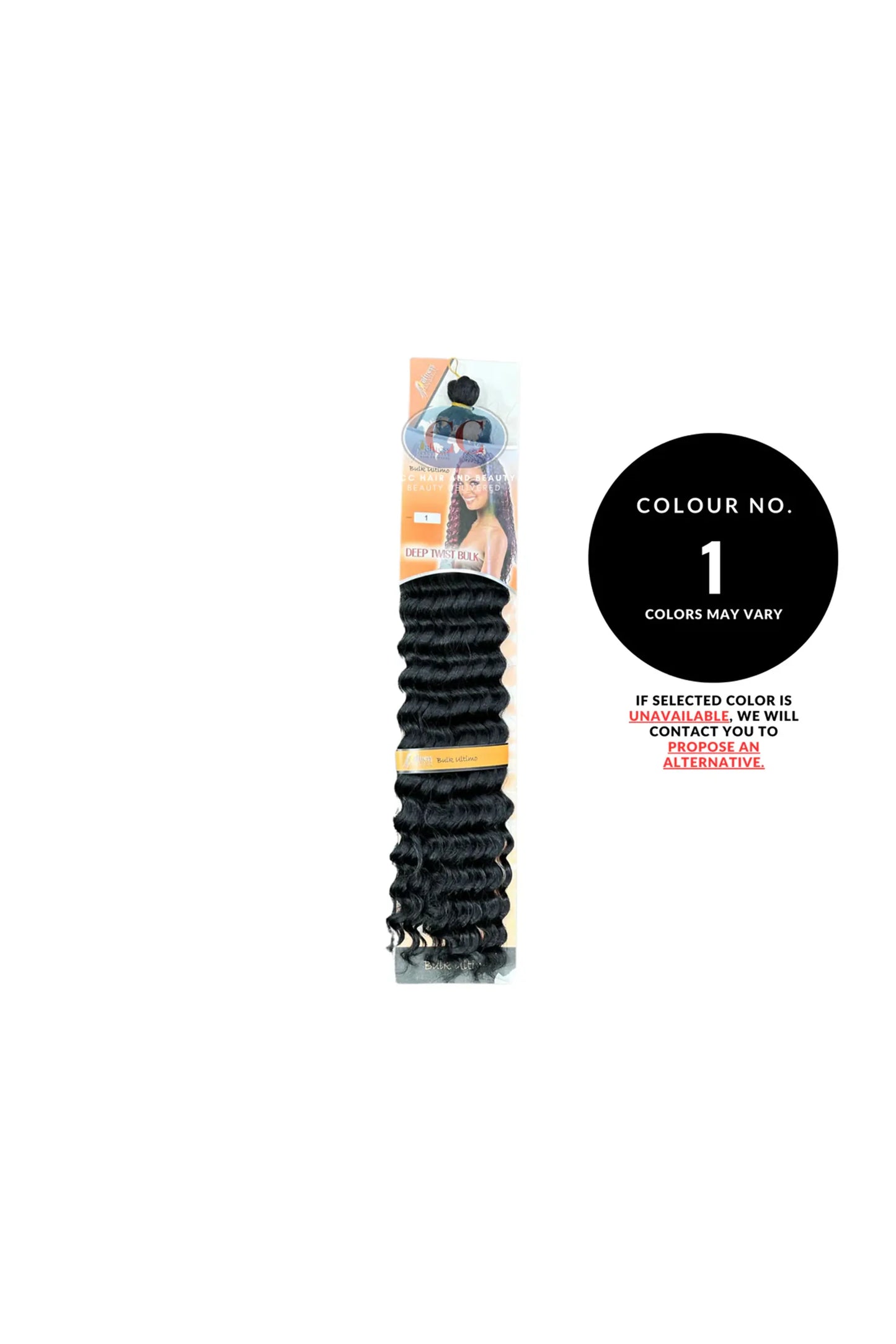 Aftress Deep Twist Bulk Synthetic Hair Braiding