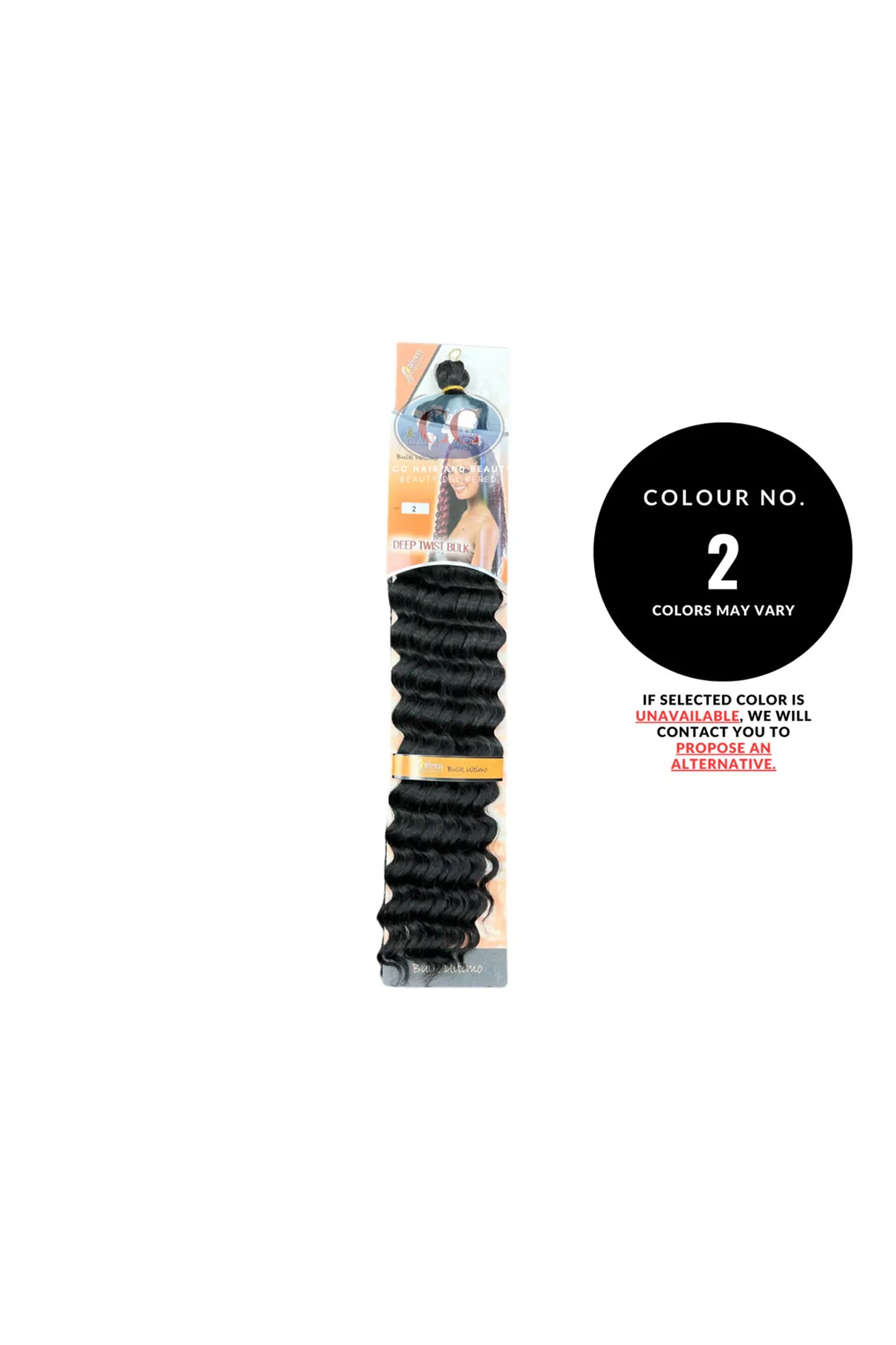 Aftress Deep Twist Bulk Synthetic Hair Braiding