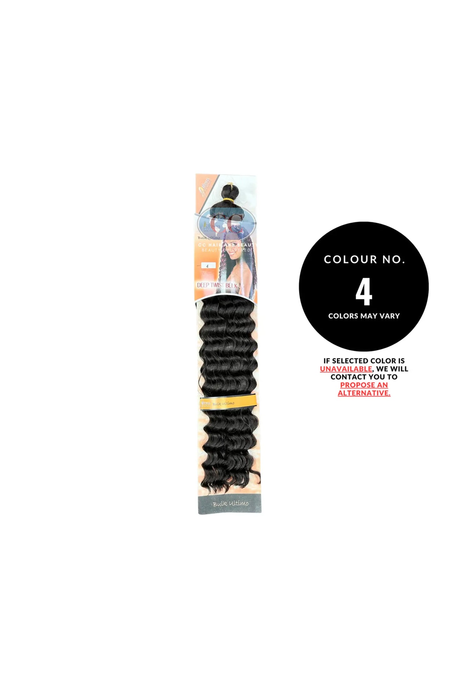 Aftress Deep Twist Bulk Synthetic Hair Braiding