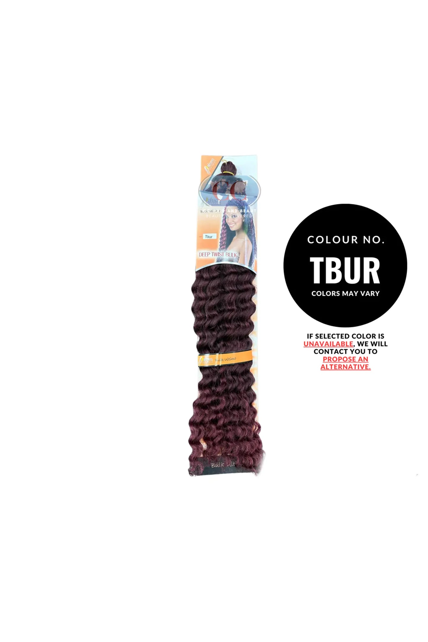 Aftress Deep Twist Bulk Synthetic Hair Braiding