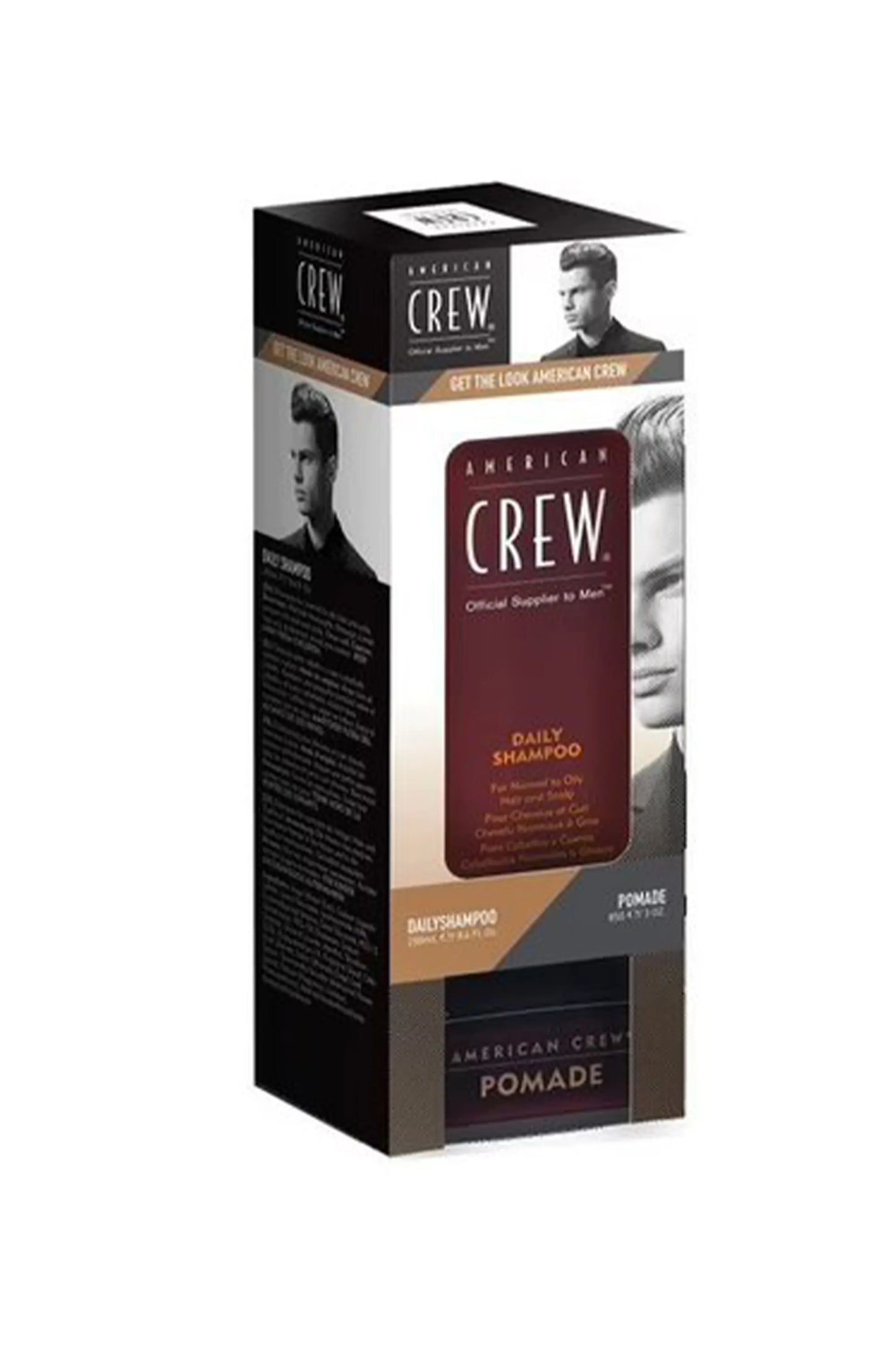 American Crew Daily Cleansing Shampoo 250ml + Classic Fiber 85g Set