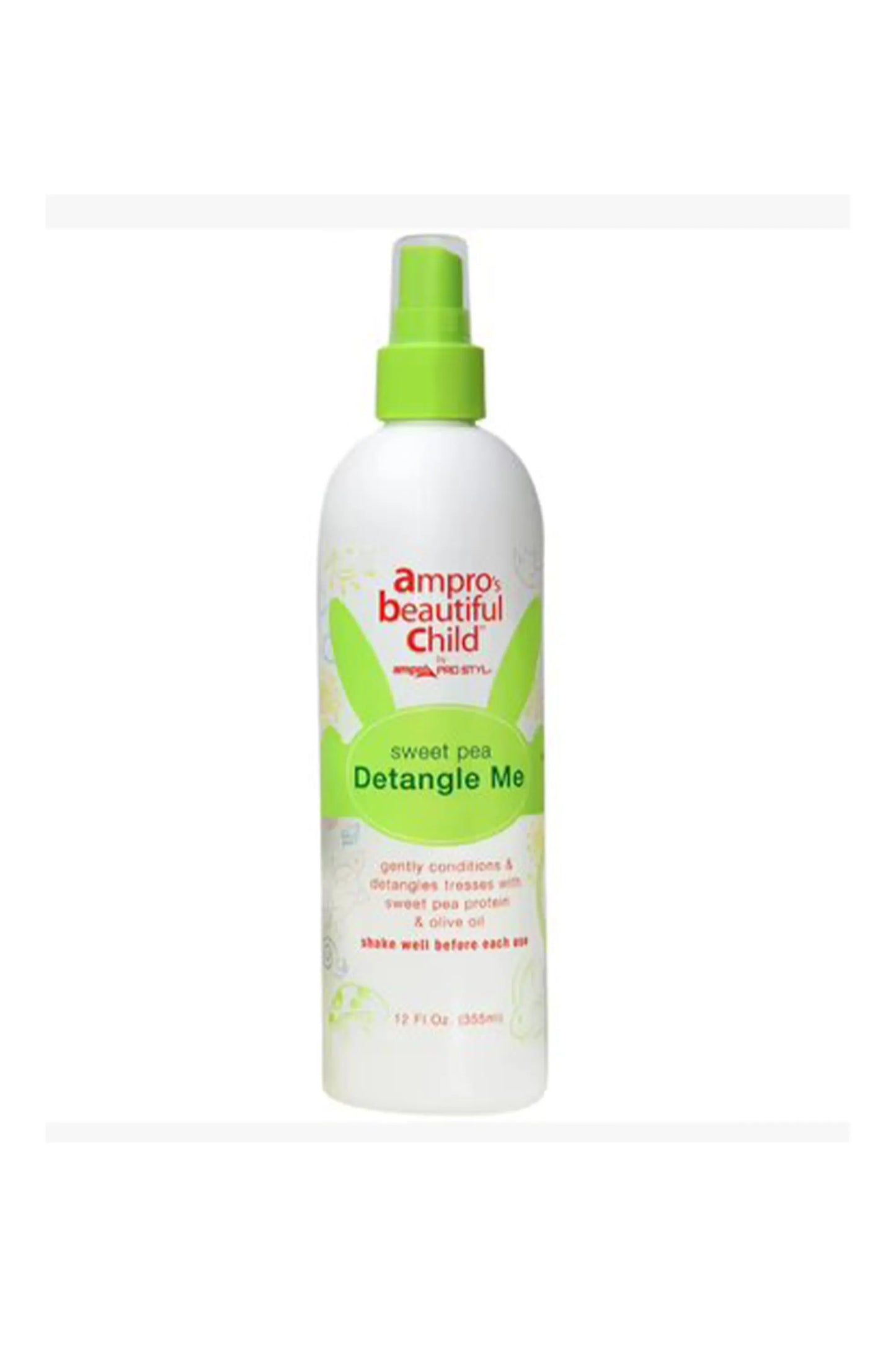Ampro's Beautiful Child Sweet Pea Detangle Me 12 Oz