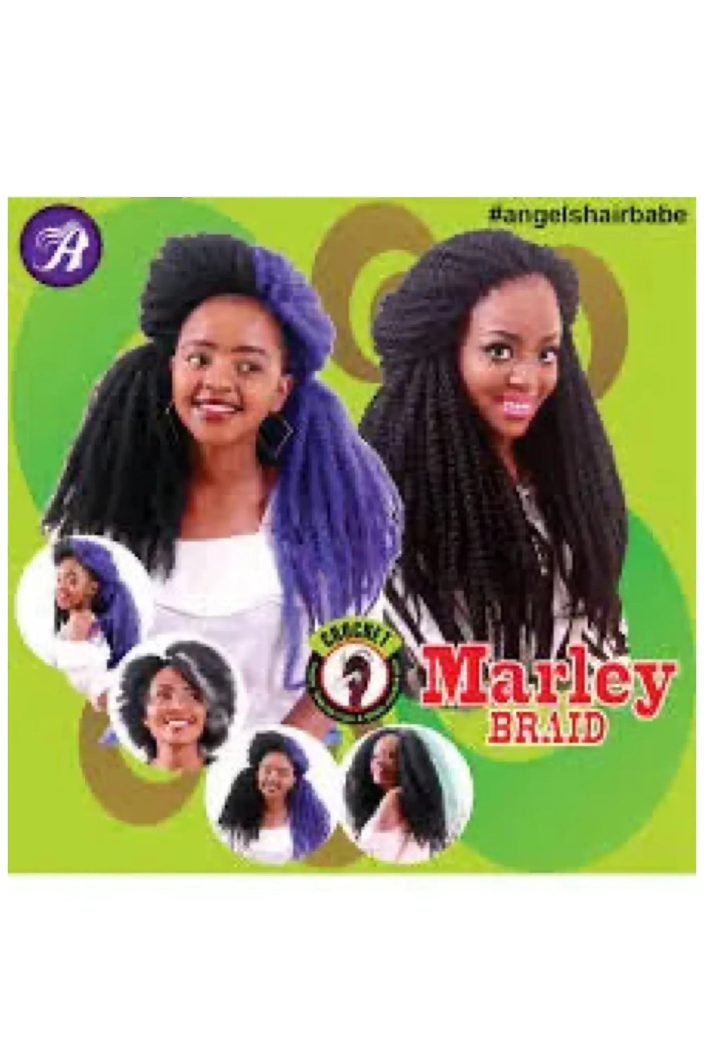 Angels Synthetic Crochet Hair - Marley Braids 120g