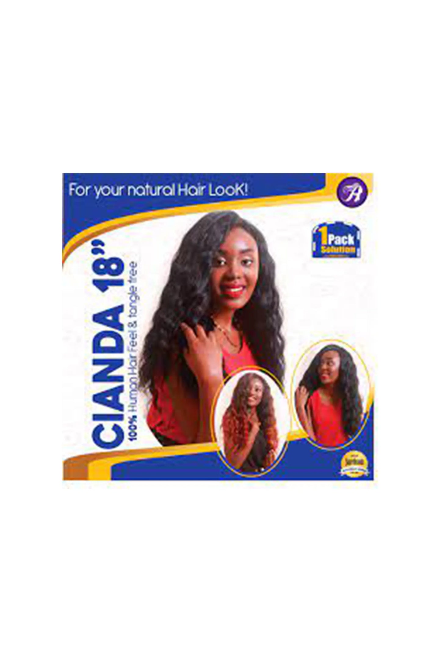 Angels Synthetic Hair Weave - Cianda 18"
