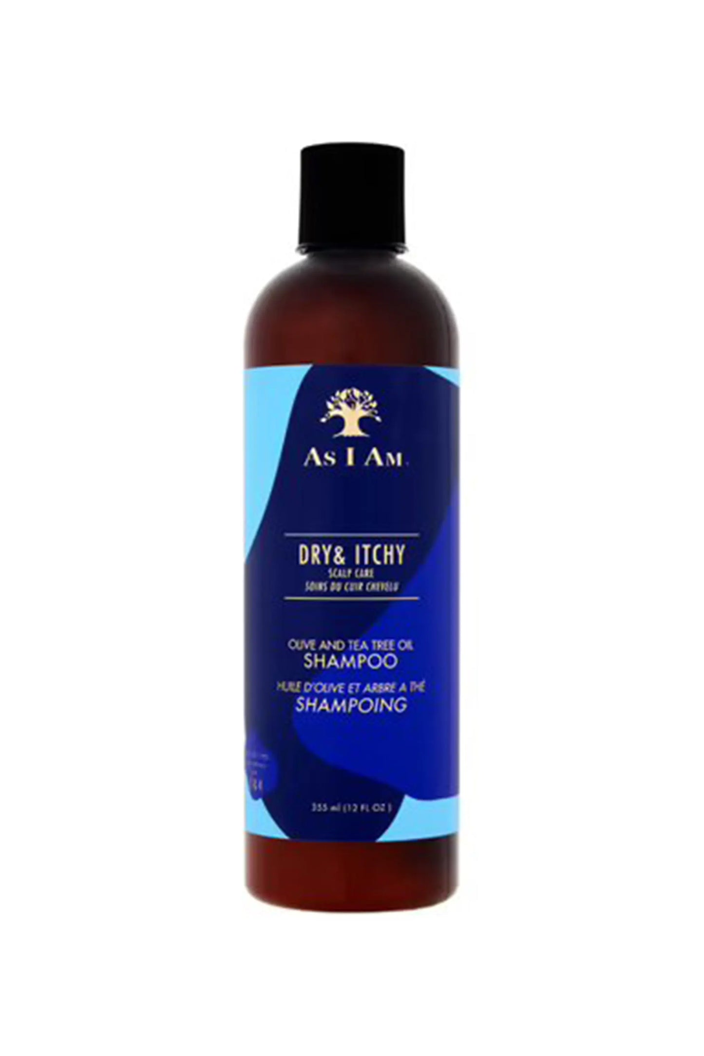 As I Am Dry And Itchy Scalp Care Olive And Tea Tree Oil Shampoo 355ml