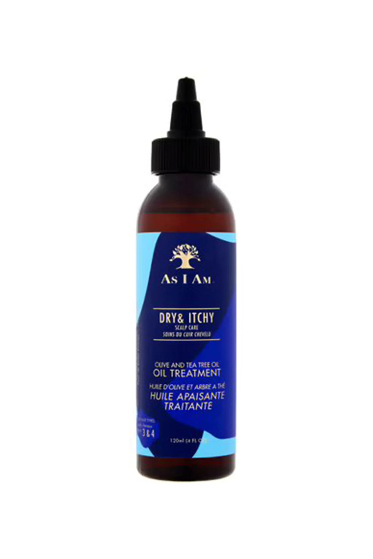 As I Am Dry And Itchy Scalp Care Olive And Tea Tree Oil Treatment 120ml