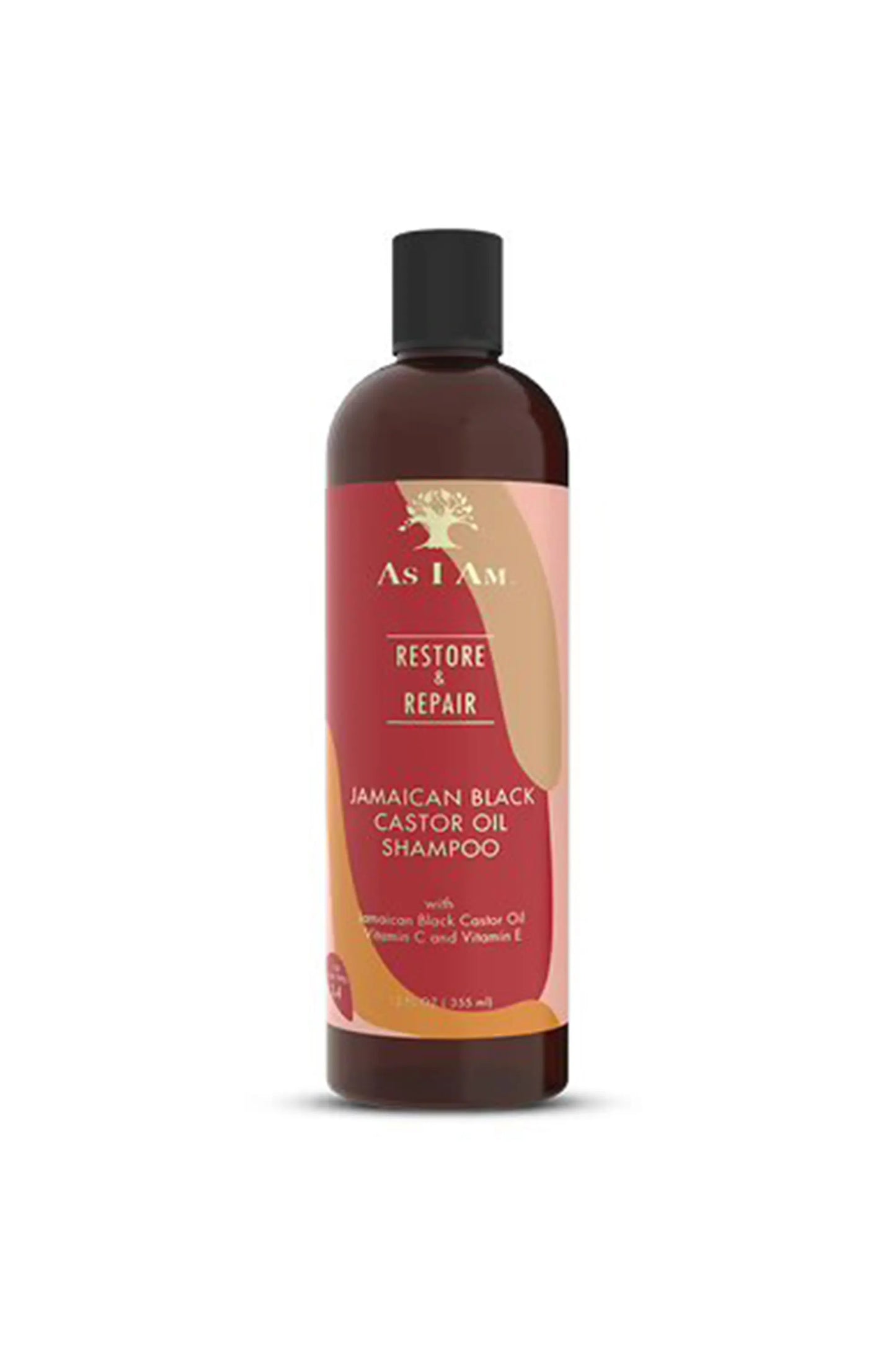 As I Am Jamaican Black Castor Oil Vegan Shampoo 355ml