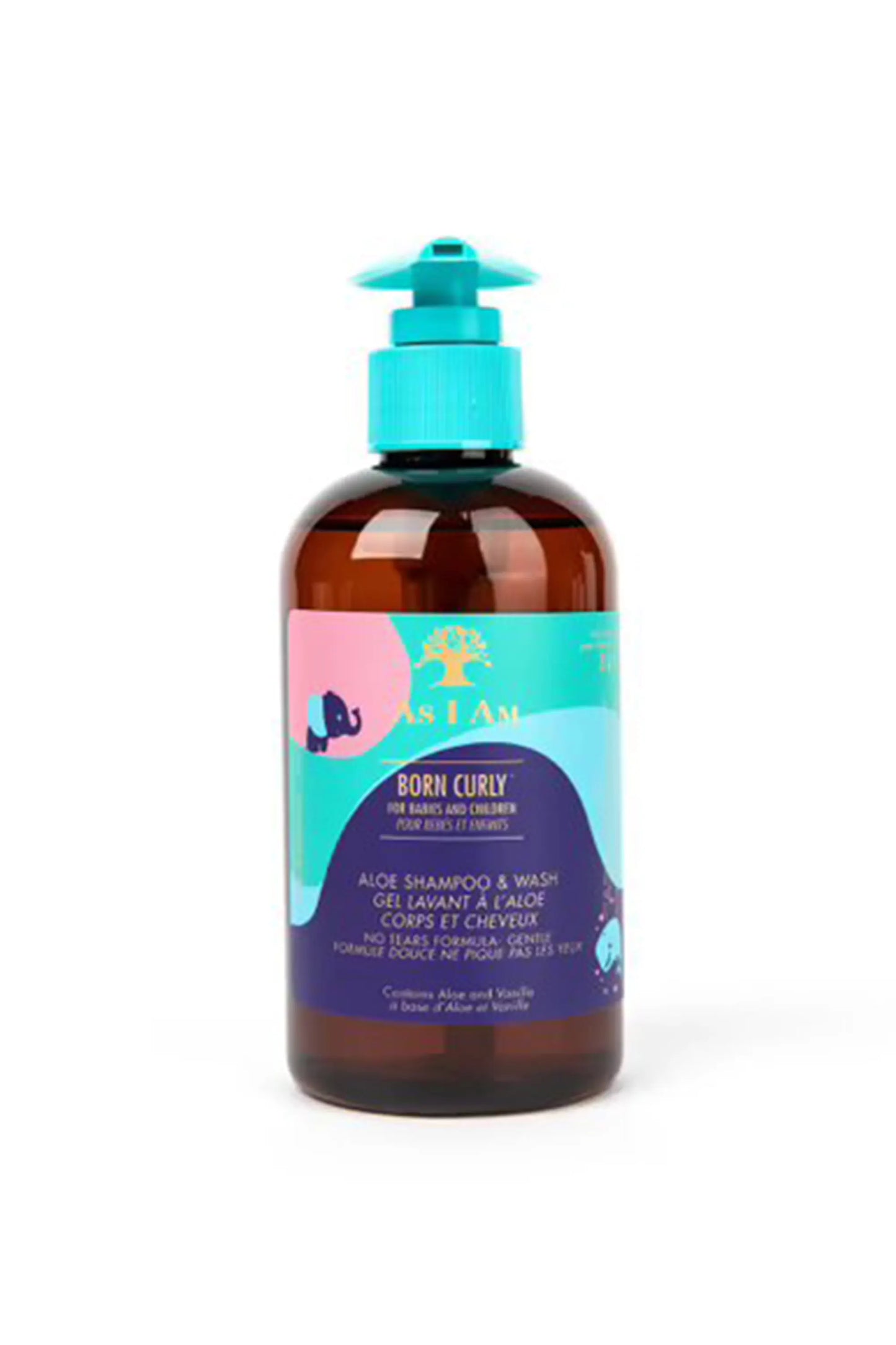 As I Am Naturally Born Curly Aloe Shampoo & Wash 8oz