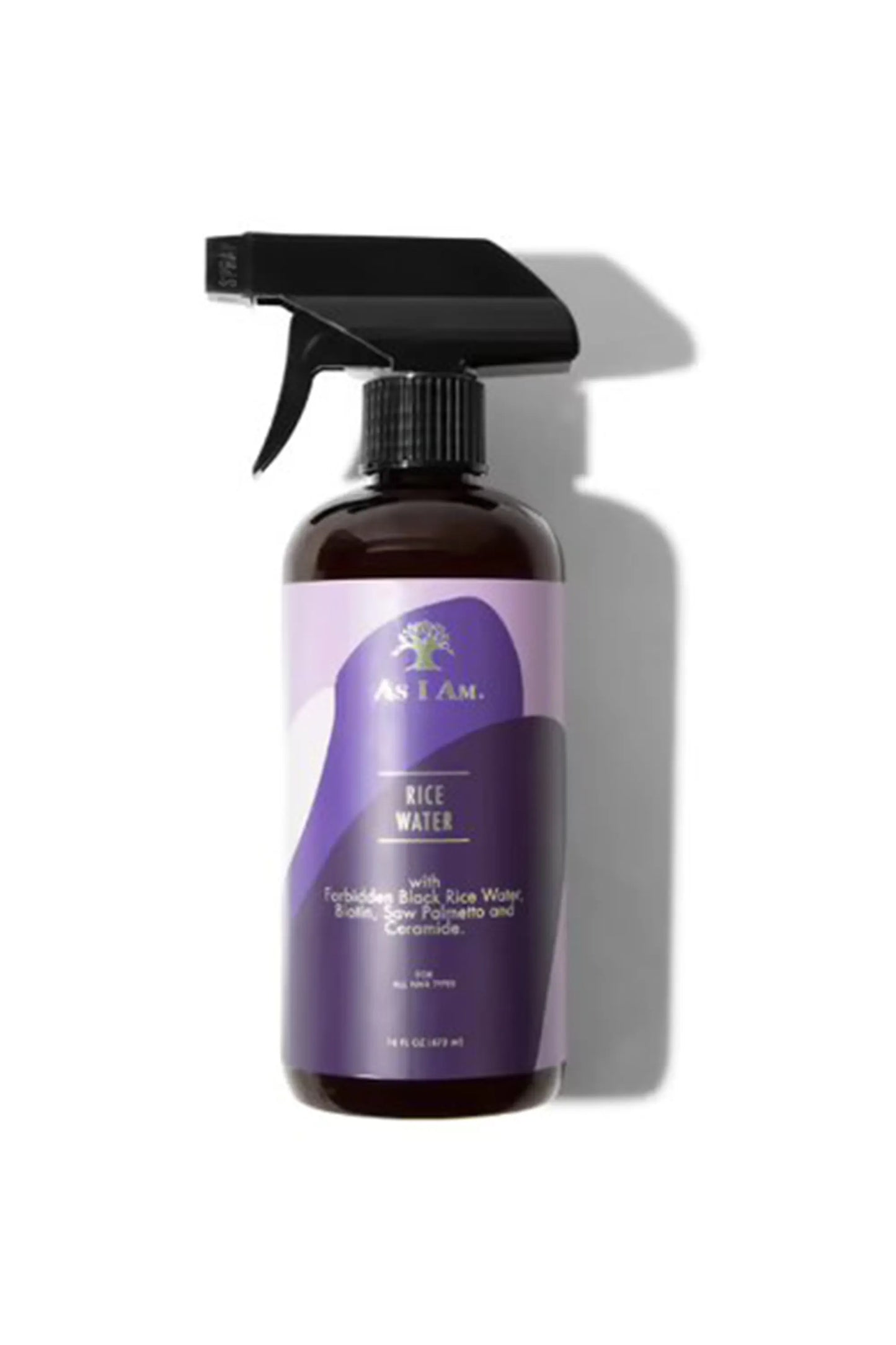 As I Am Rice Water Spray W/ Forbidden Black Rice 16oz