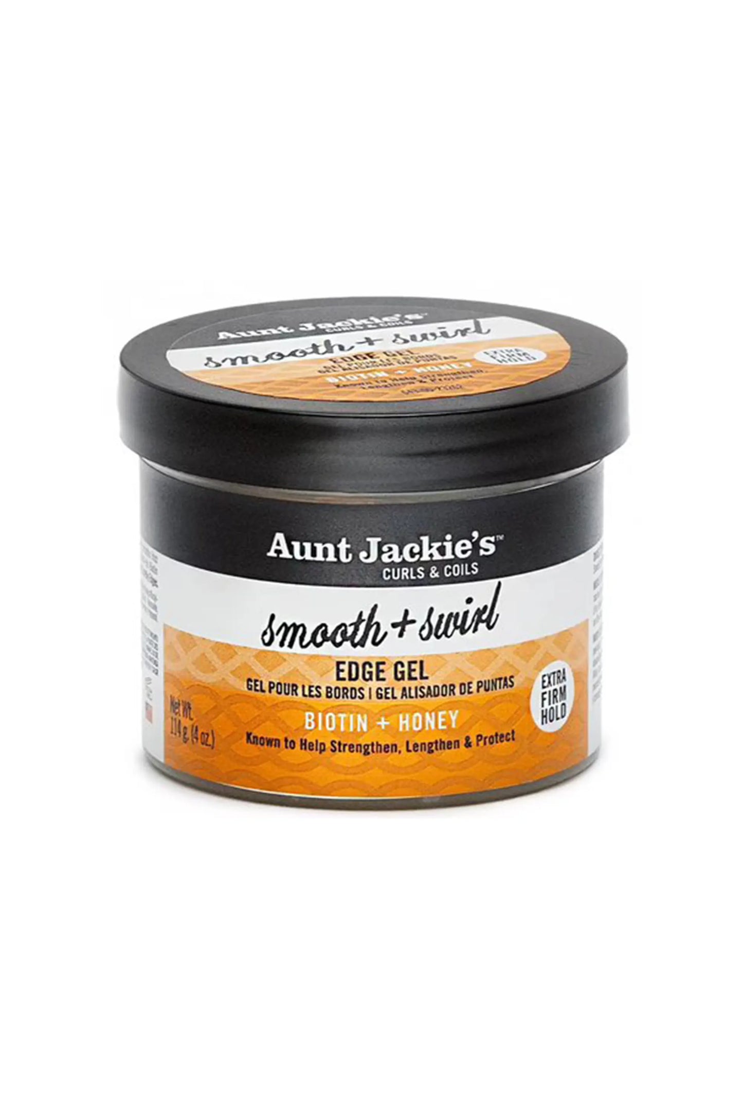 Aunt Jackie's Biotin + Honey Smooth + Swirl Edge Gel 114gr