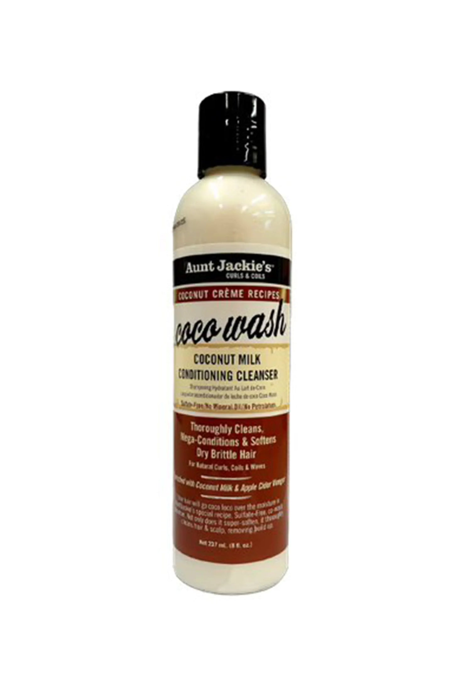 Aunt Jackie's Coco Wash Coconut Milk Conditioning Cleanser 237ml