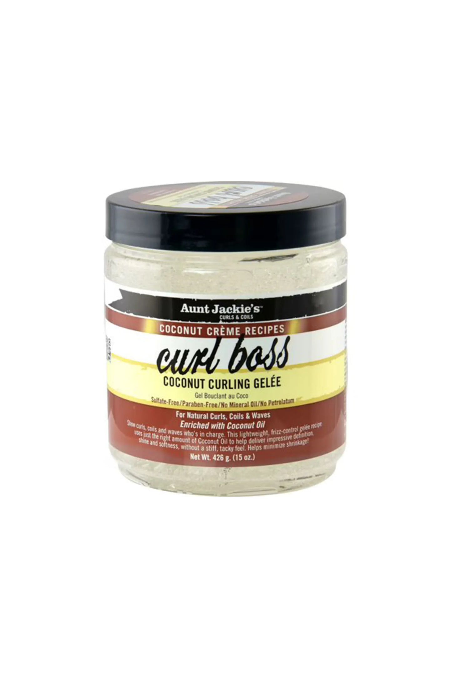 Aunt Jackie’s Coconut Creme Recipes Curl Boss Coconut Curling Gélee 443ml