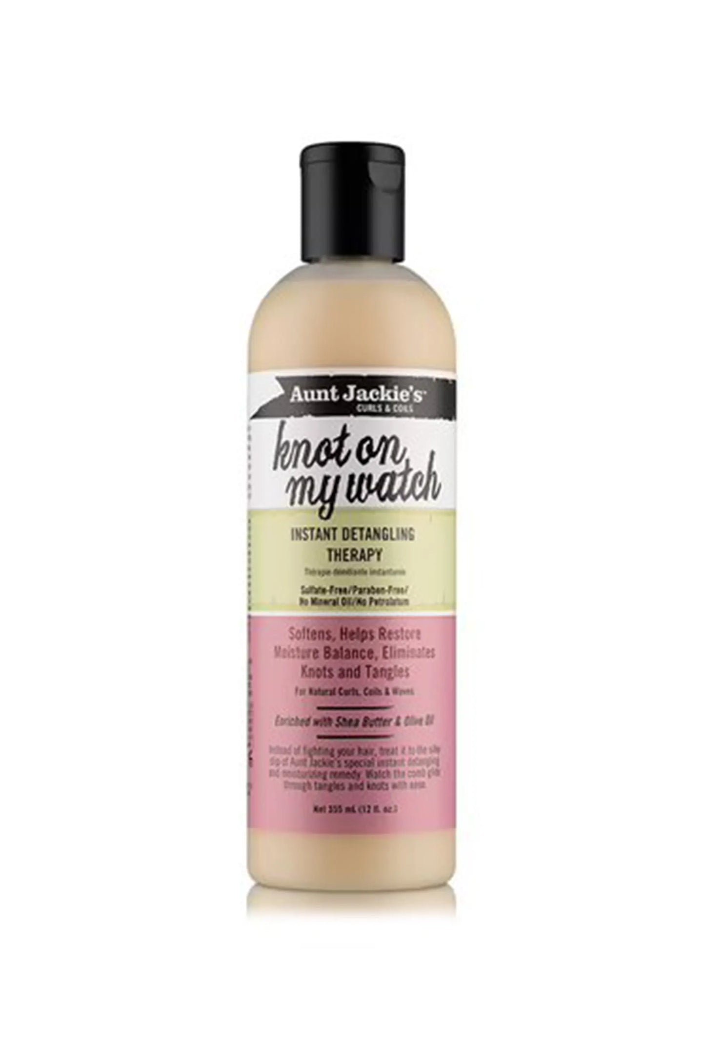Aunt Jackie's Curls & Coils Knot On My Watch Instant Detangling Therapy 12oz