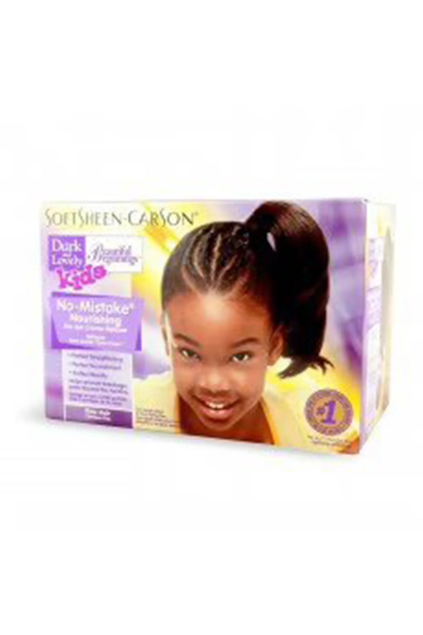 Beautiful Beginnings No-Mistake No-Lye CHILDRENs Relaxer Kit Fine Hair