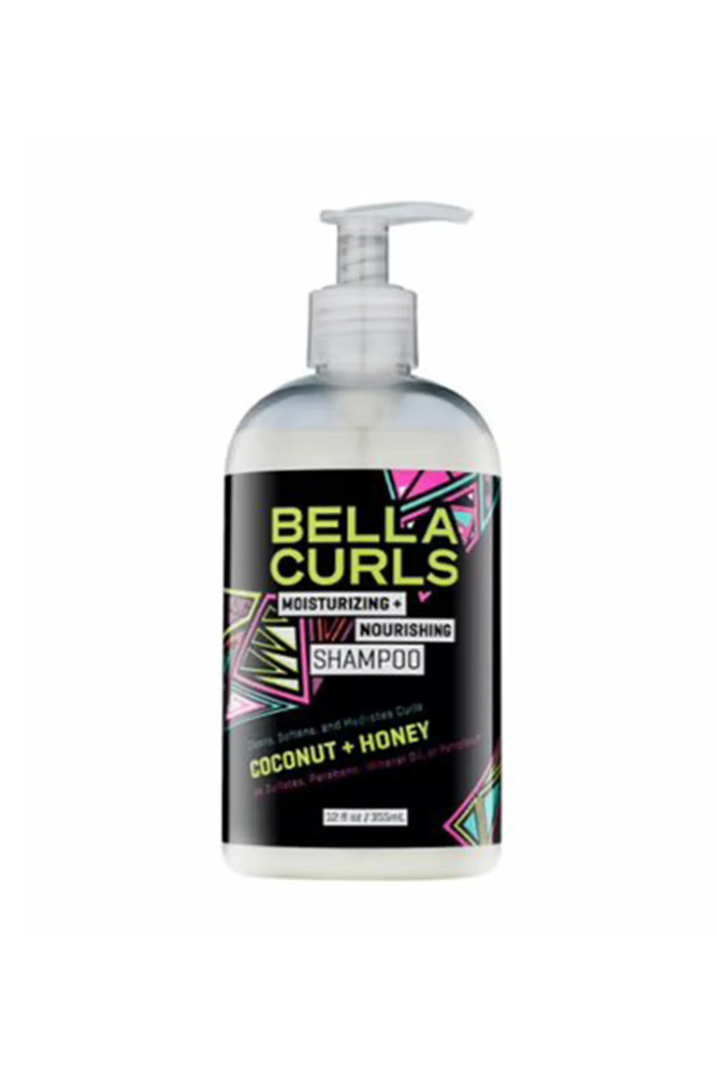 Bella Curls Moisturizing Nourish Shampoo 12oz