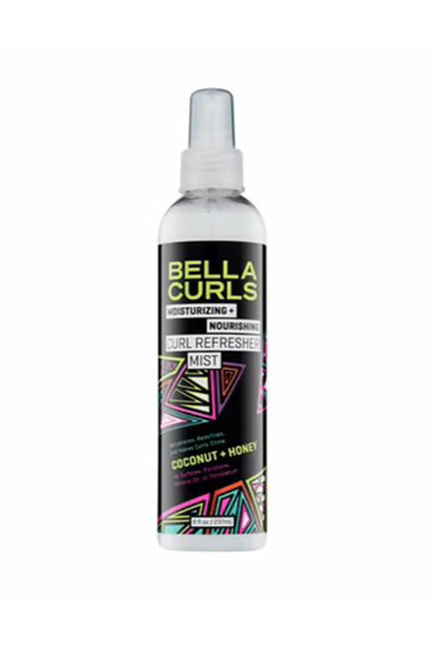 Bella Curls Moisturizing Nourishing Curl Refresher Mist 8 Oz