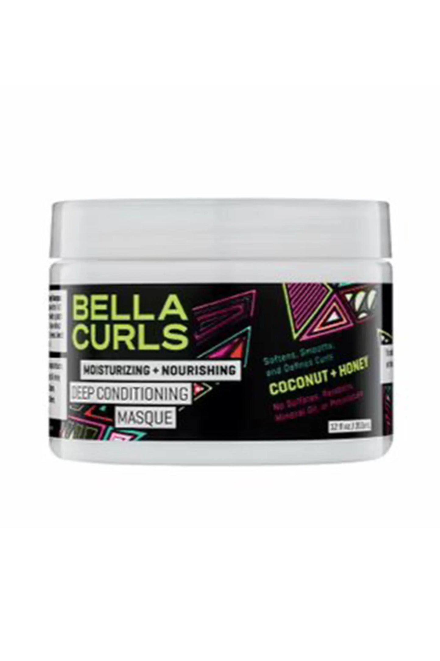 Bella Curls Moisturizing Nourishing Deep Conditioning Mask 12 Oz