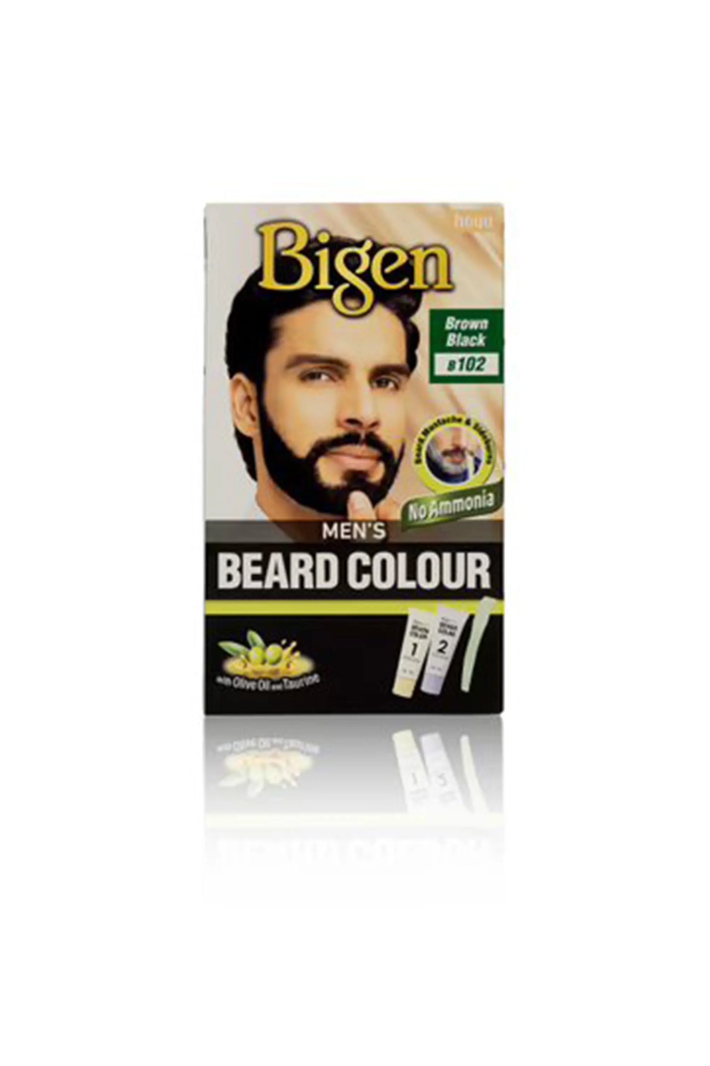Bigen Beard Color Brown Black #B102
