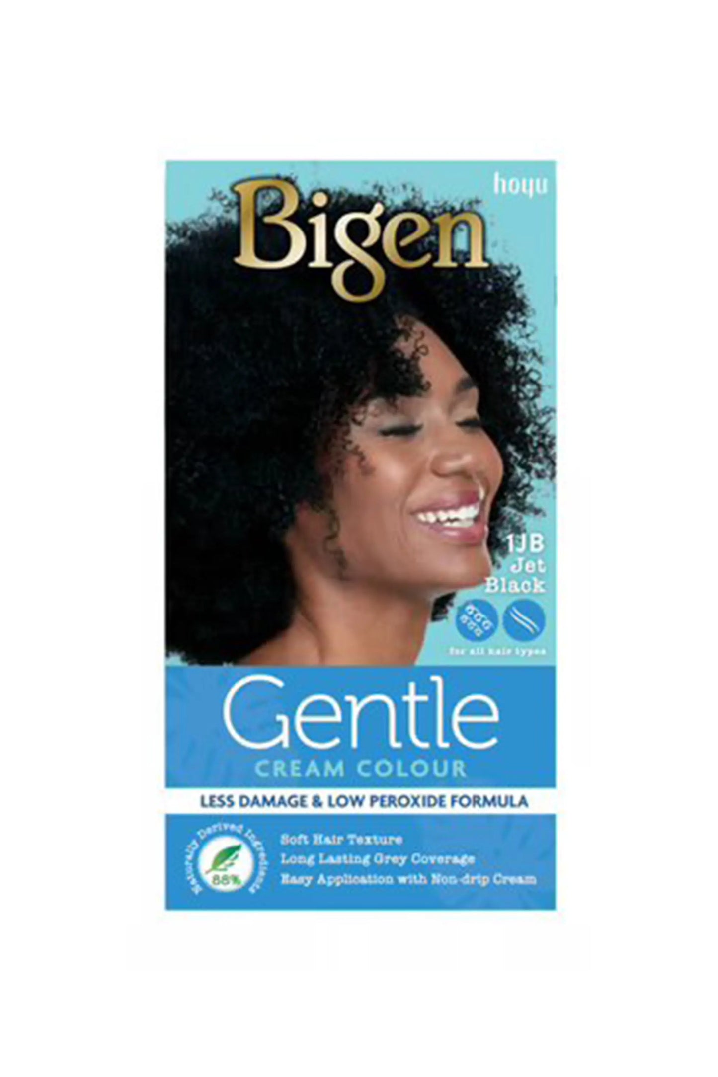 Bigen Gentle Cream Colour 1JB Jet Black