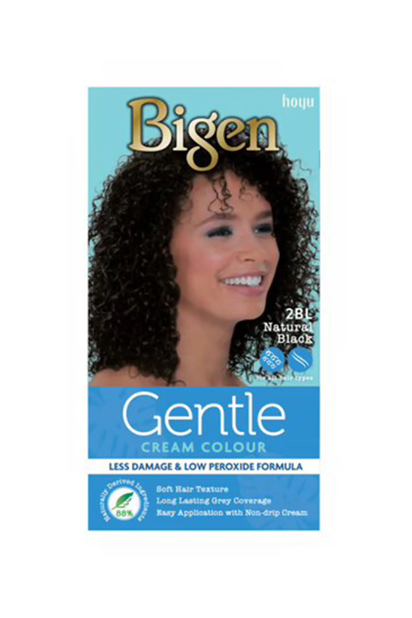 Bigen Gentle Cream Colour 2BL Natural Black