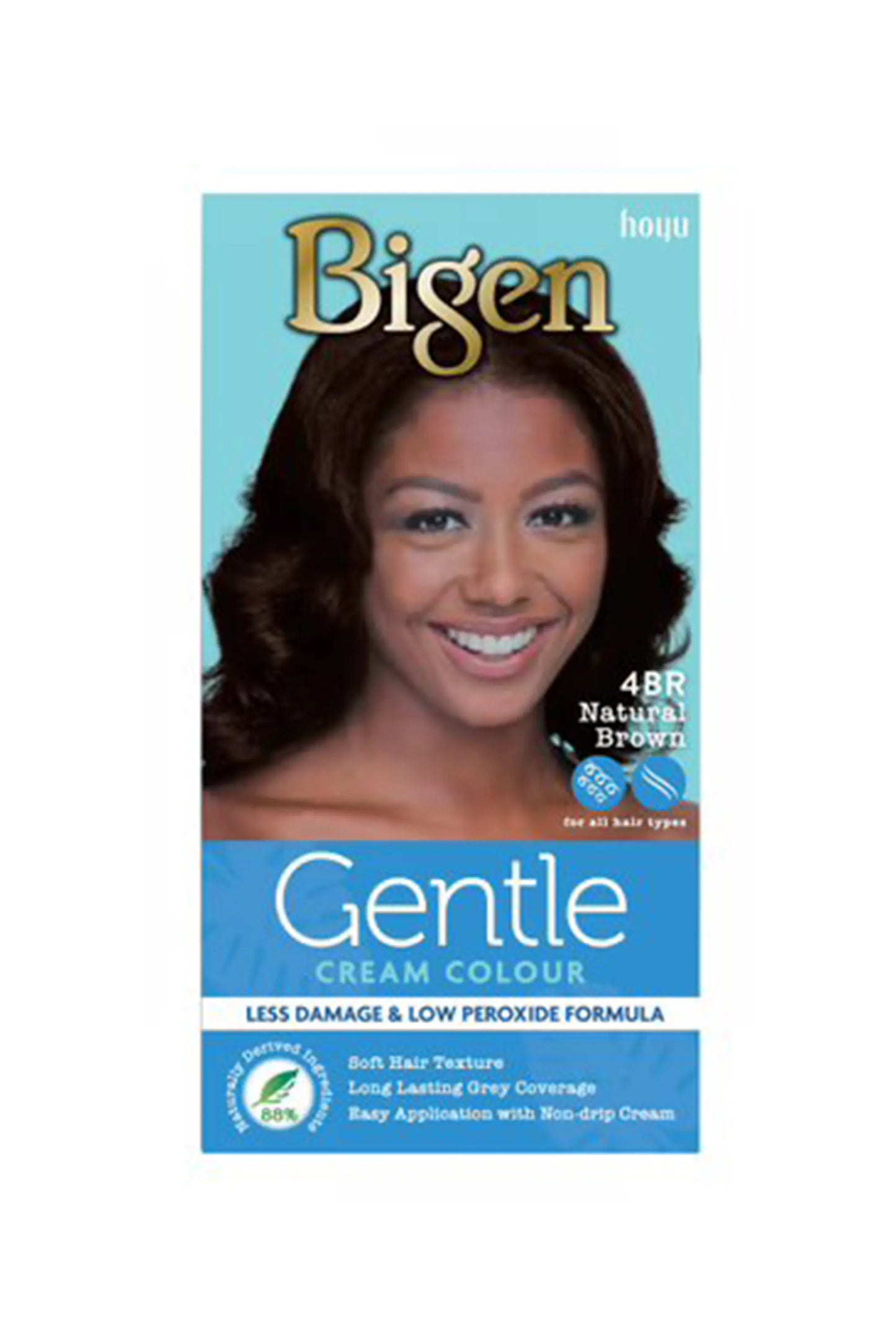 Bigen Gentle Cream Colour 4BR Natural Brown