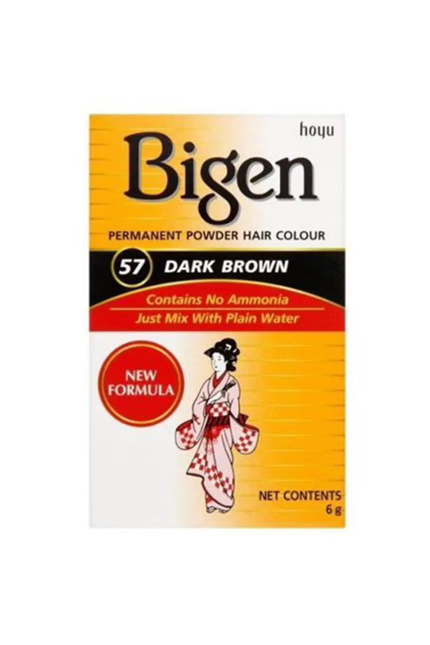 Bigen Hair Color Dark Brown No. 57