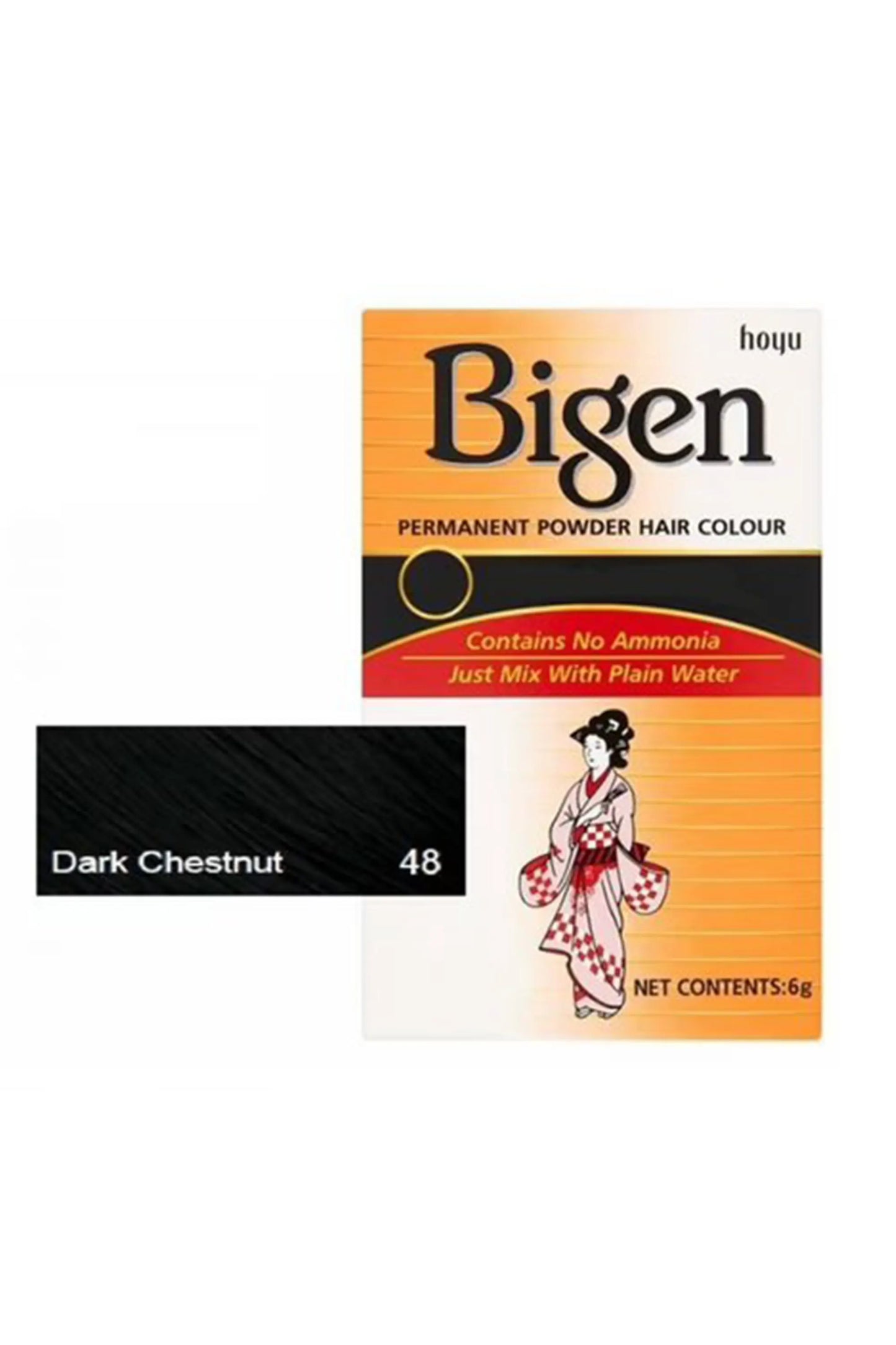 Bigen Hair Color Dark Chestnut No. 48