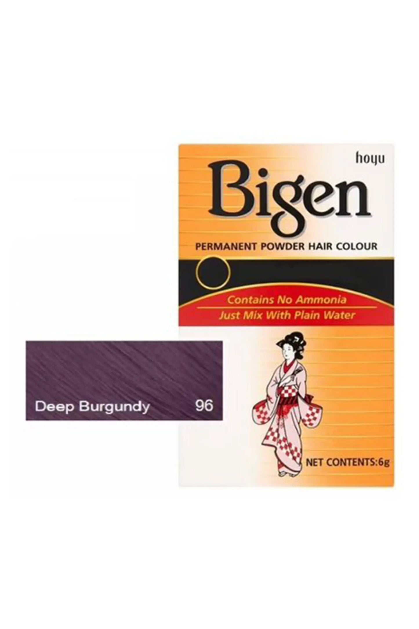 Bigen Hair Color Deep Burgundy No. 96