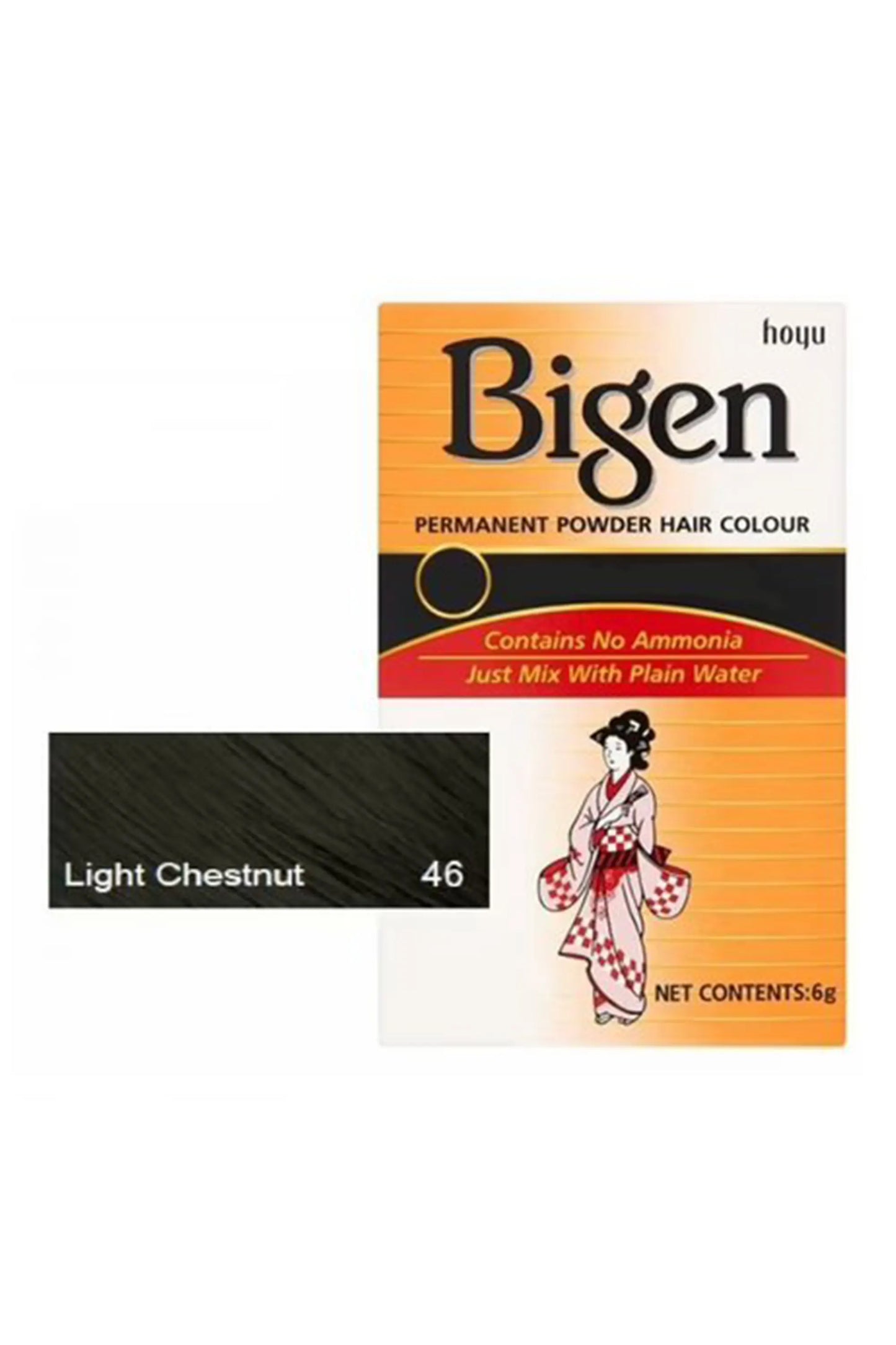 Bigen Hair Color Light Chestnut No. 46