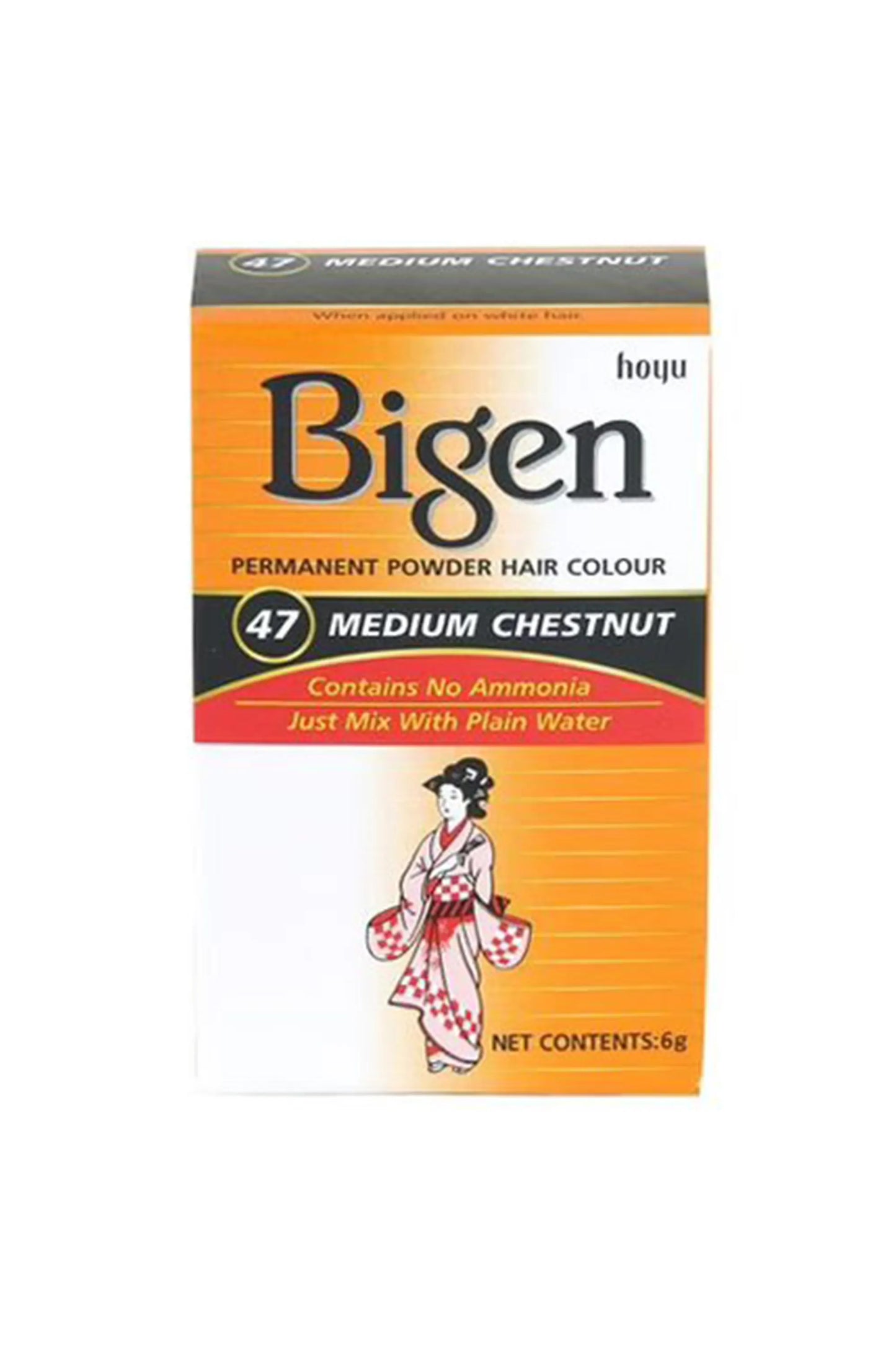 Bigen Hair Color Medium Chestnut No. 47