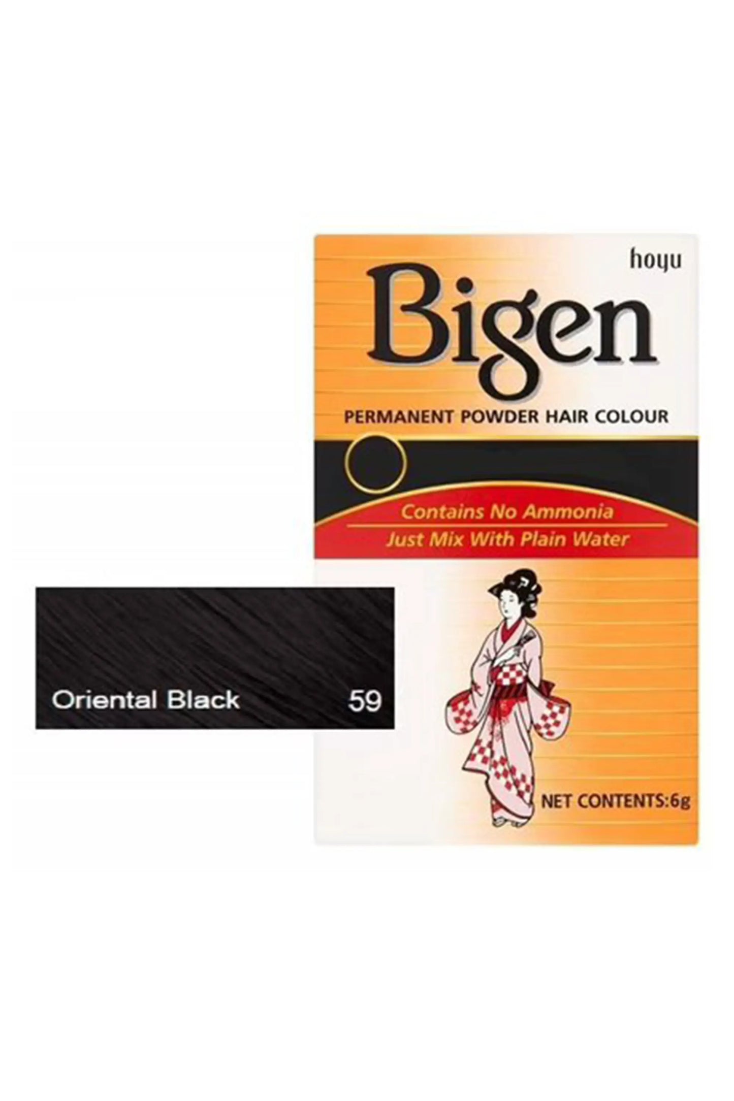Bigen Hair Color Oriental Black No. 59