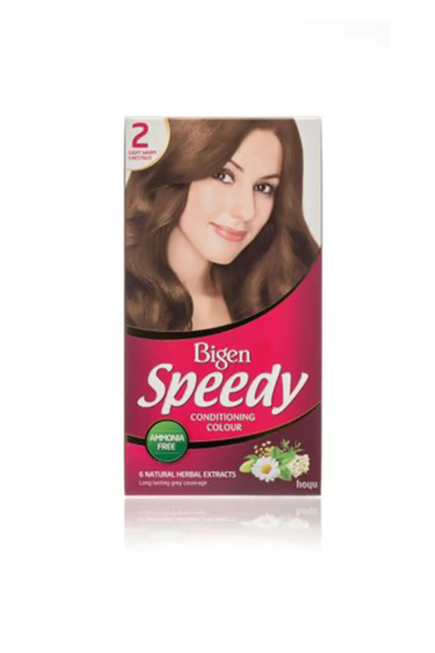 Bigen Speedy Women's #2 Light Warm Chestnut