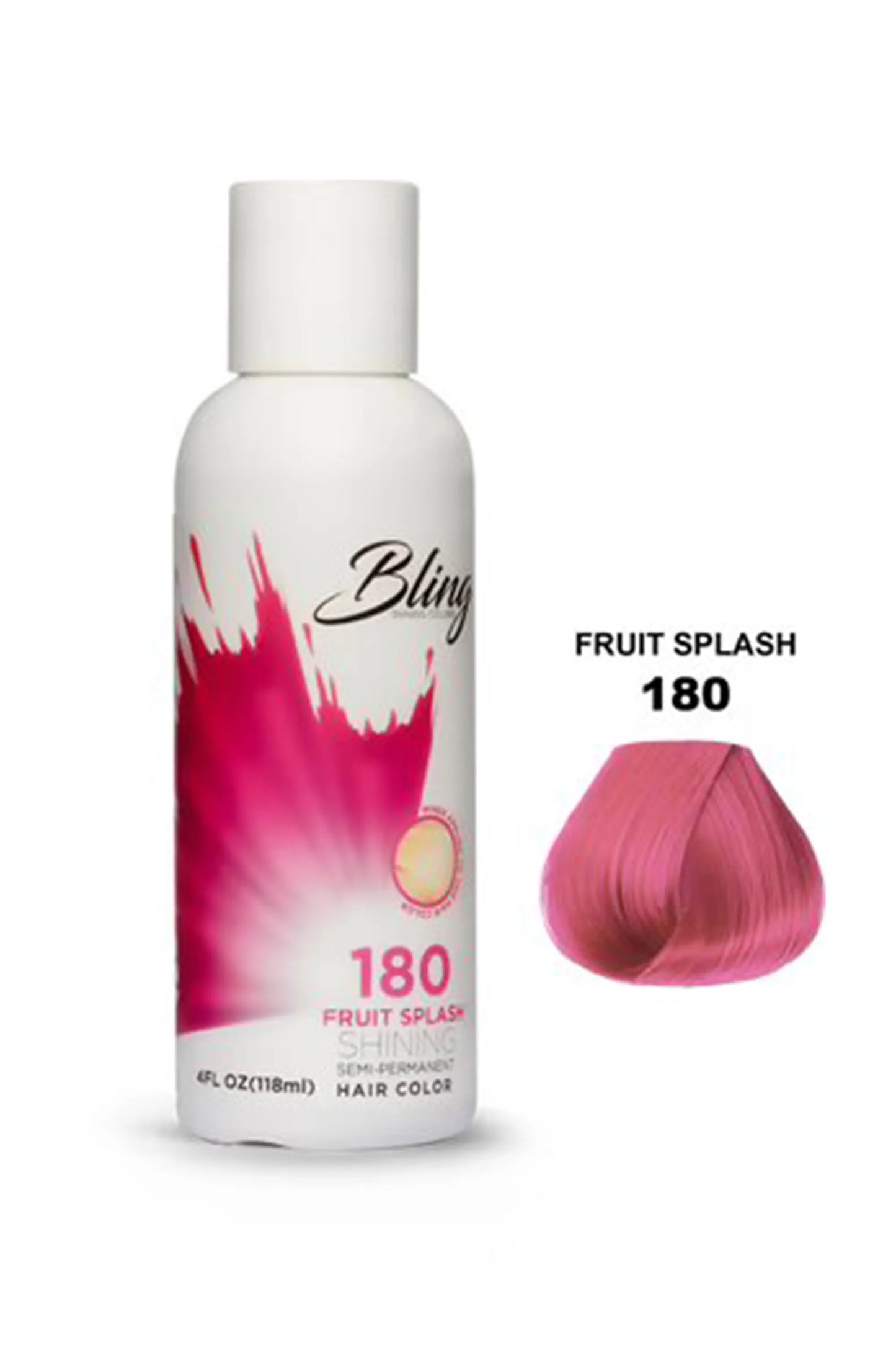 Bling Semi Permanent Hair Color 180 - Fruit Splash 118 Ml