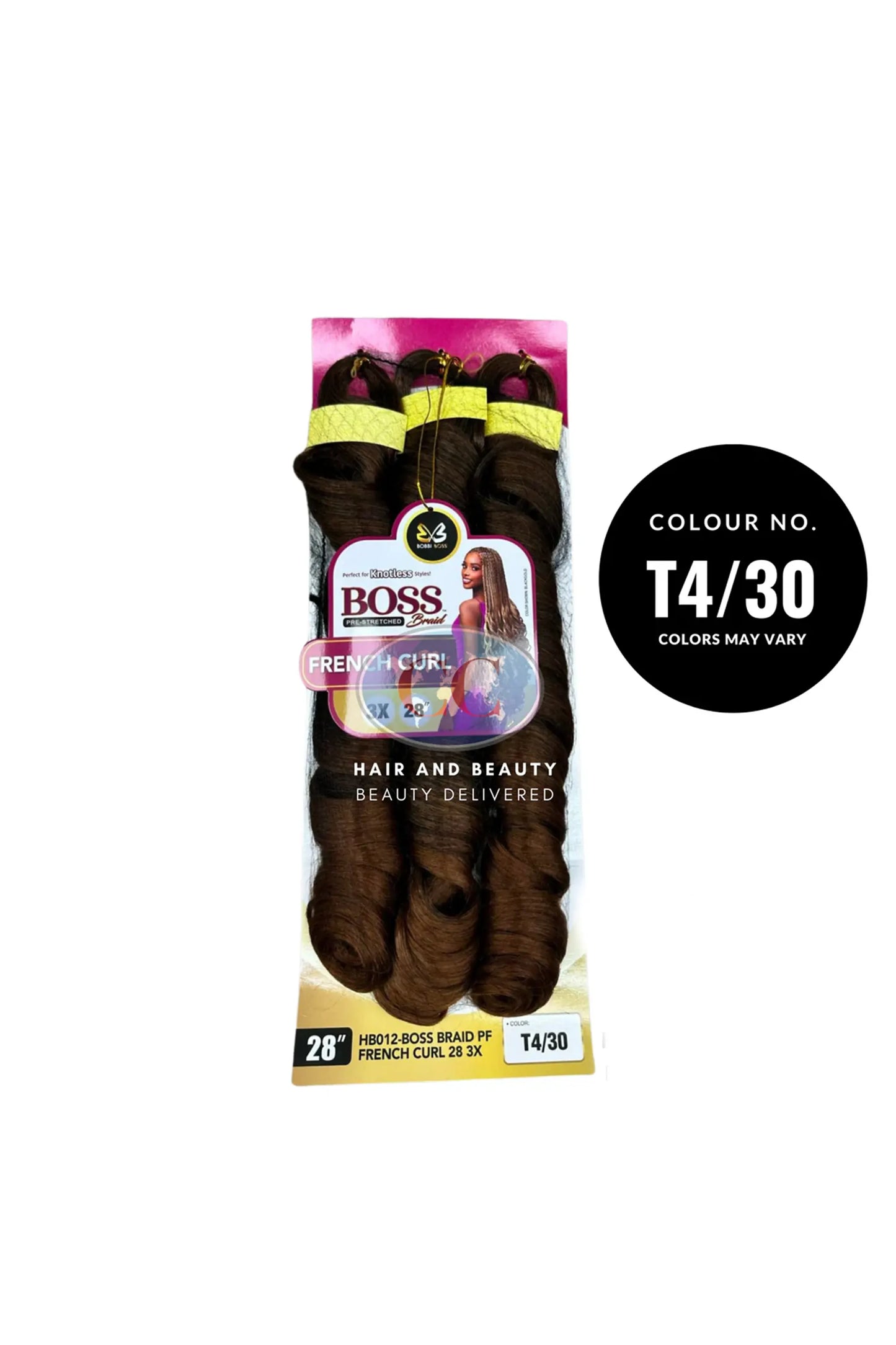 Bobbi Boss 3x French Curl Braids 20" & 28"
