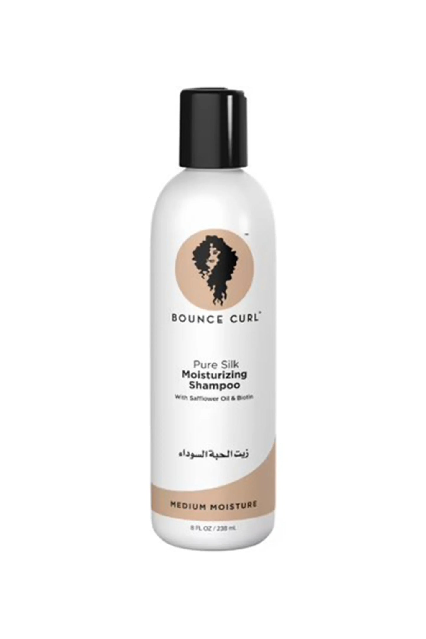 Bounce Curl Pure Silk Moisturizing Shampoo 8 Oz