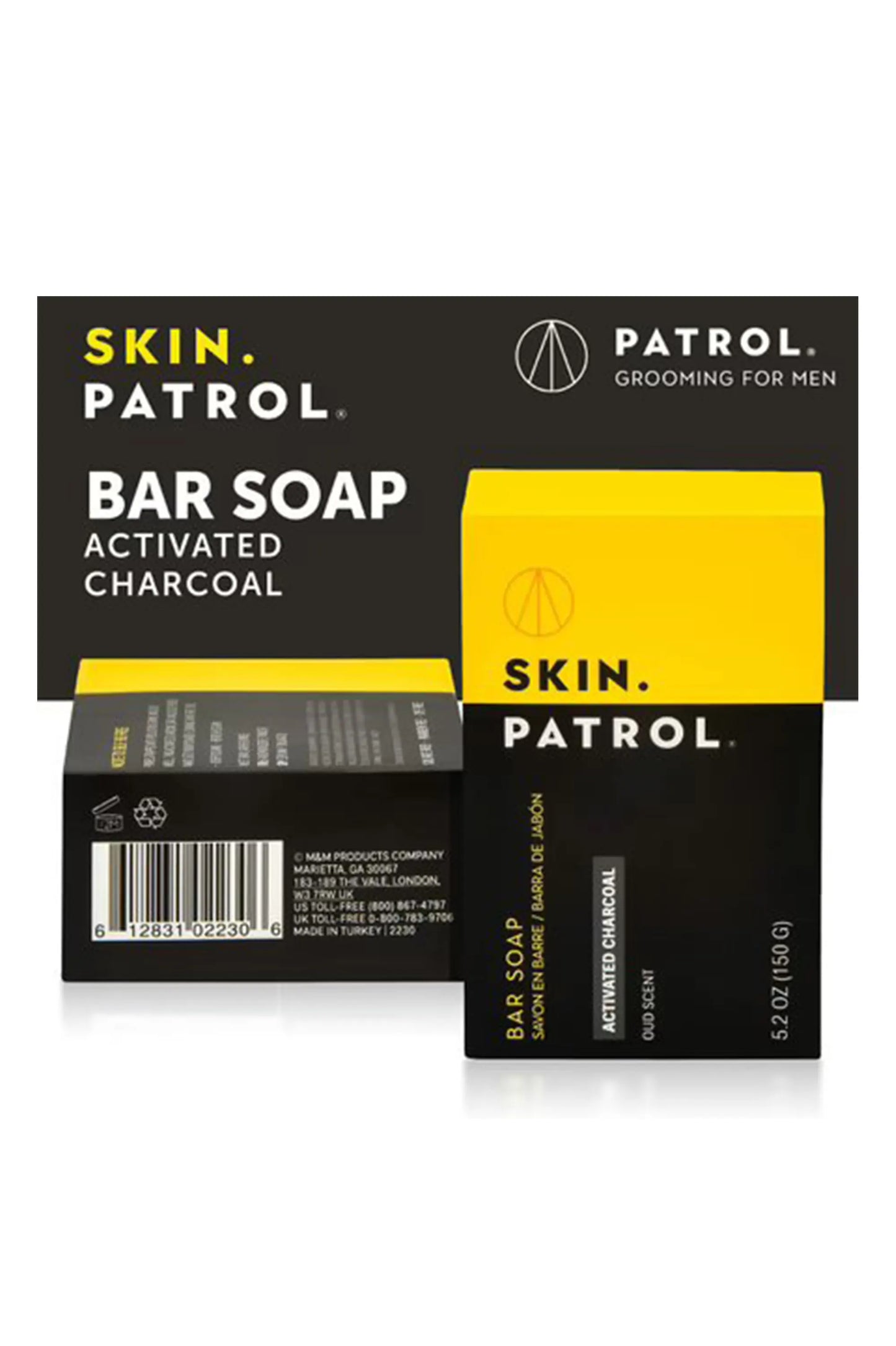 Bump Patrol Skin Patrol Bar Soap Activated Charcoal 5.2 Oz