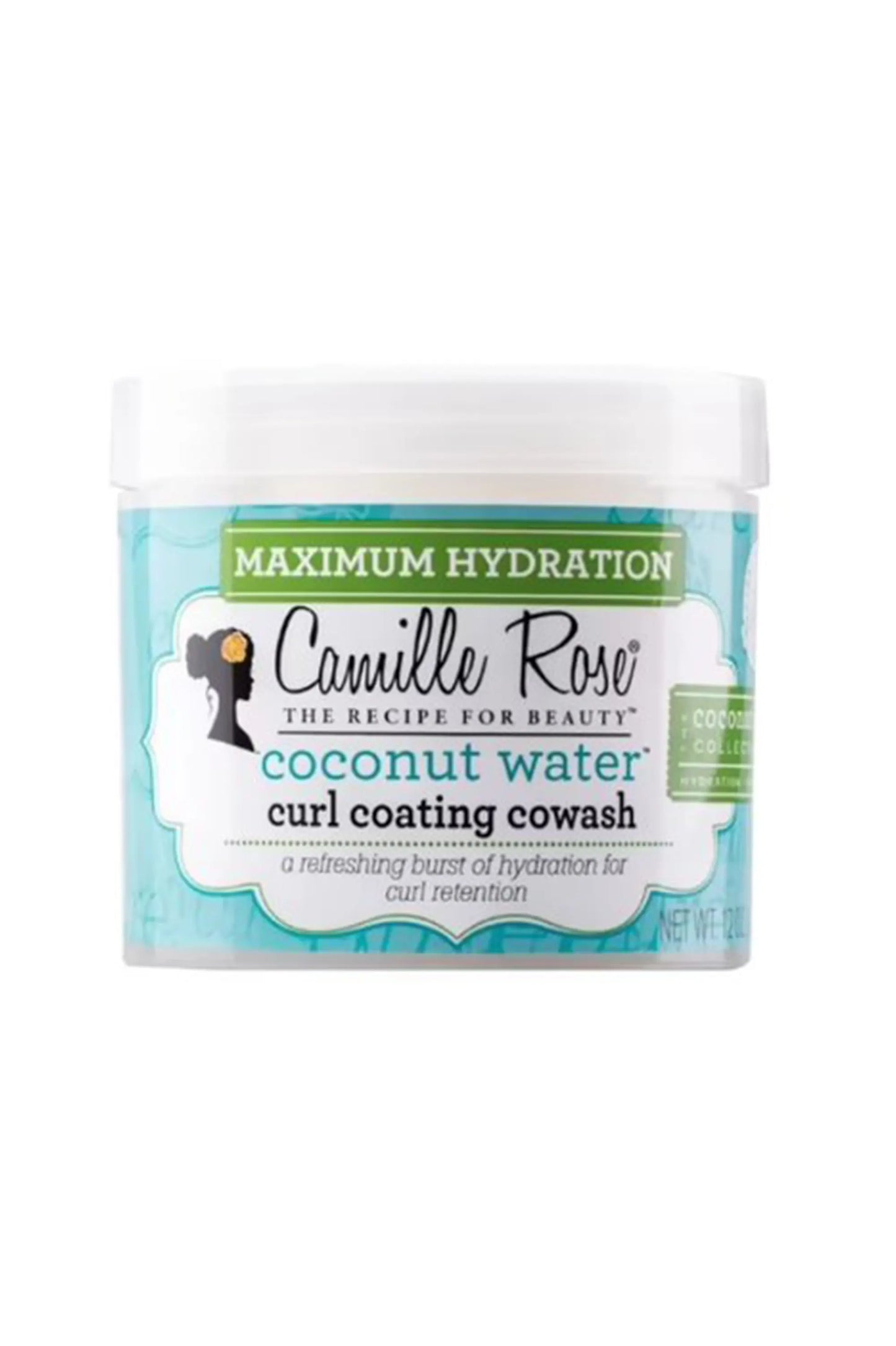 Camille Rose Coconut Water Curl Coating Cowash 12 Oz