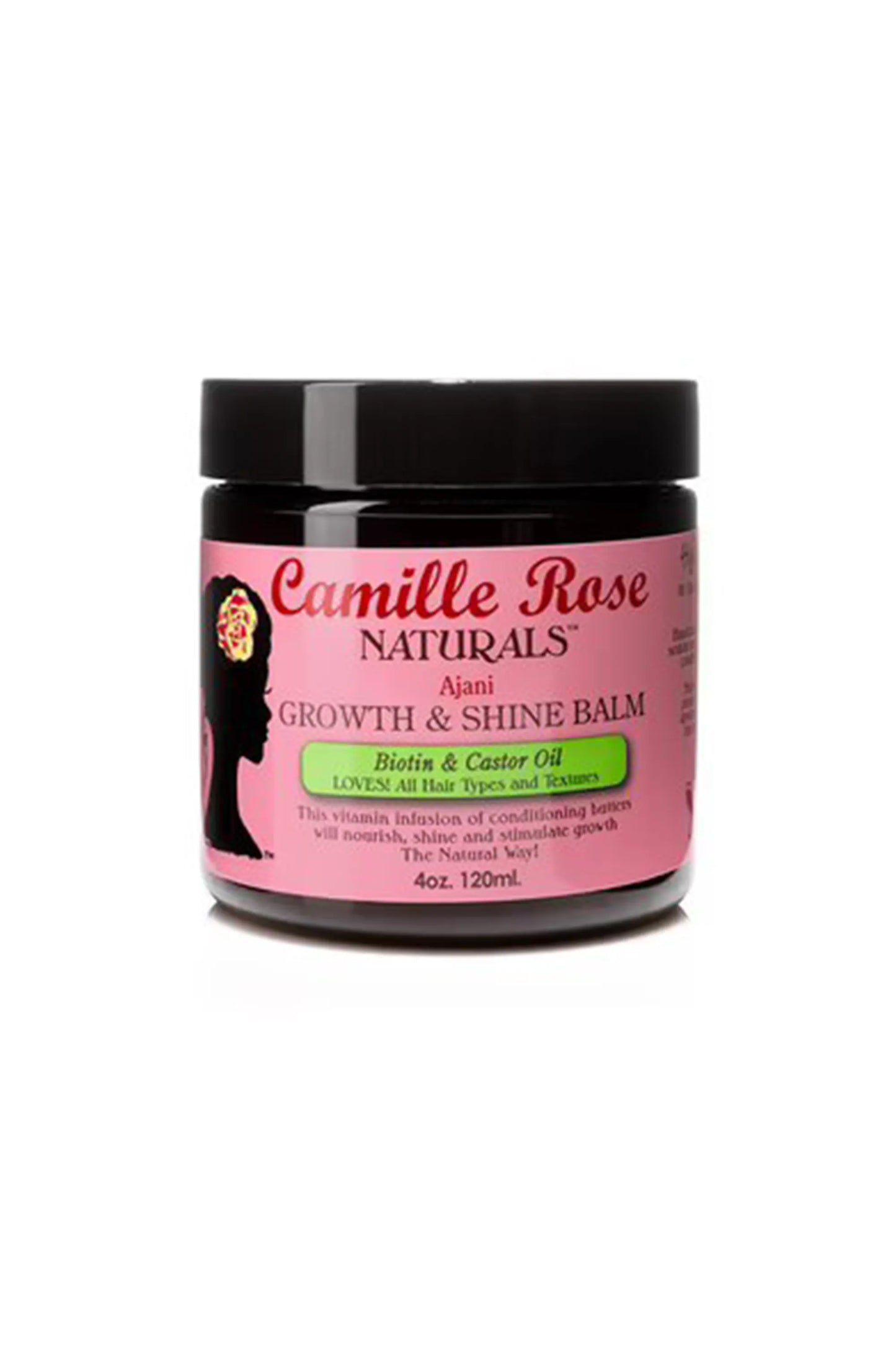 Camille Rose Naturals Ajani Growth And Shine Balm 4 Oz