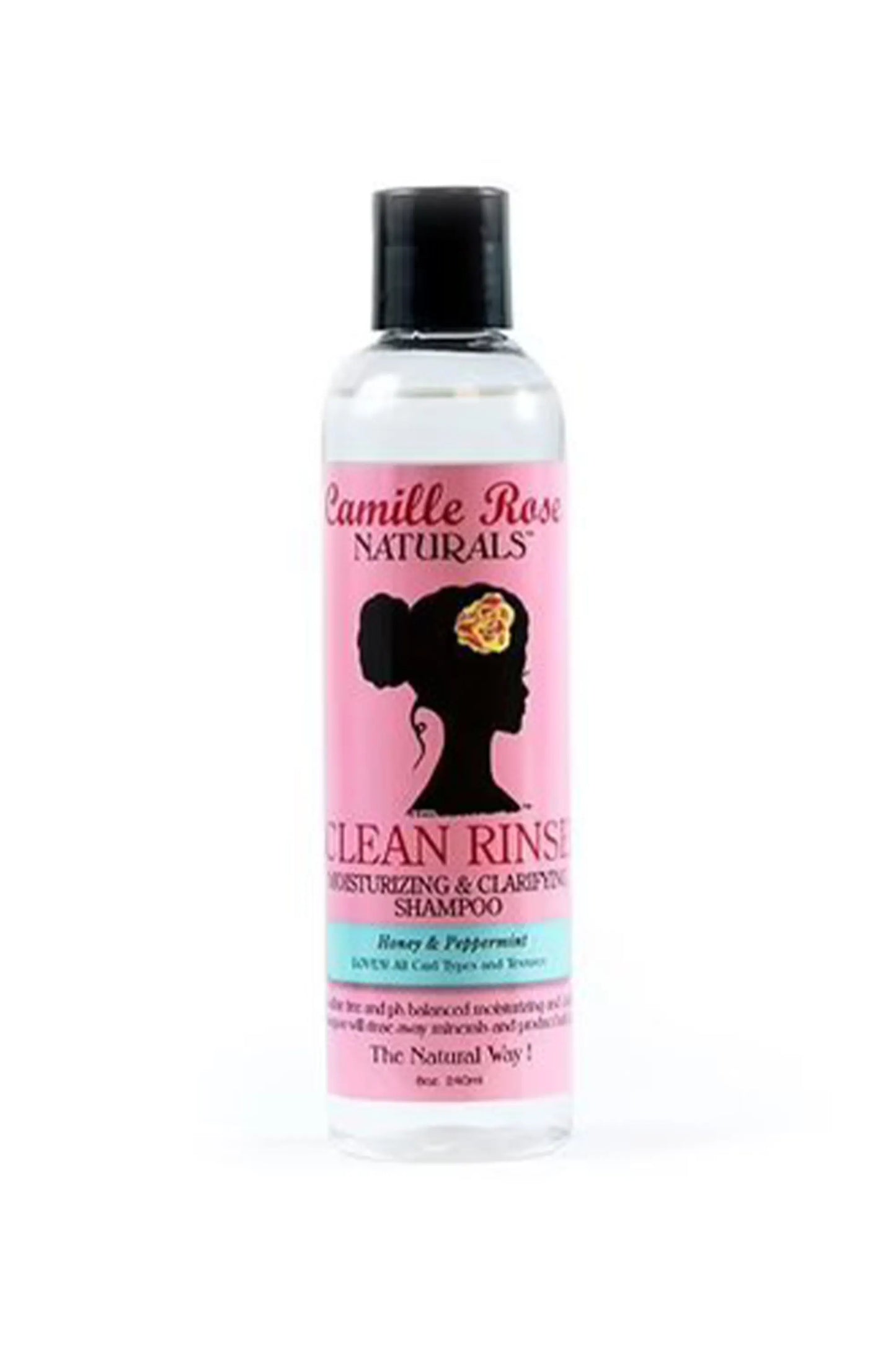 Camille Rose Naturals Clean Rinse Moisturizing & Clarifying Shampoo 8 OZ